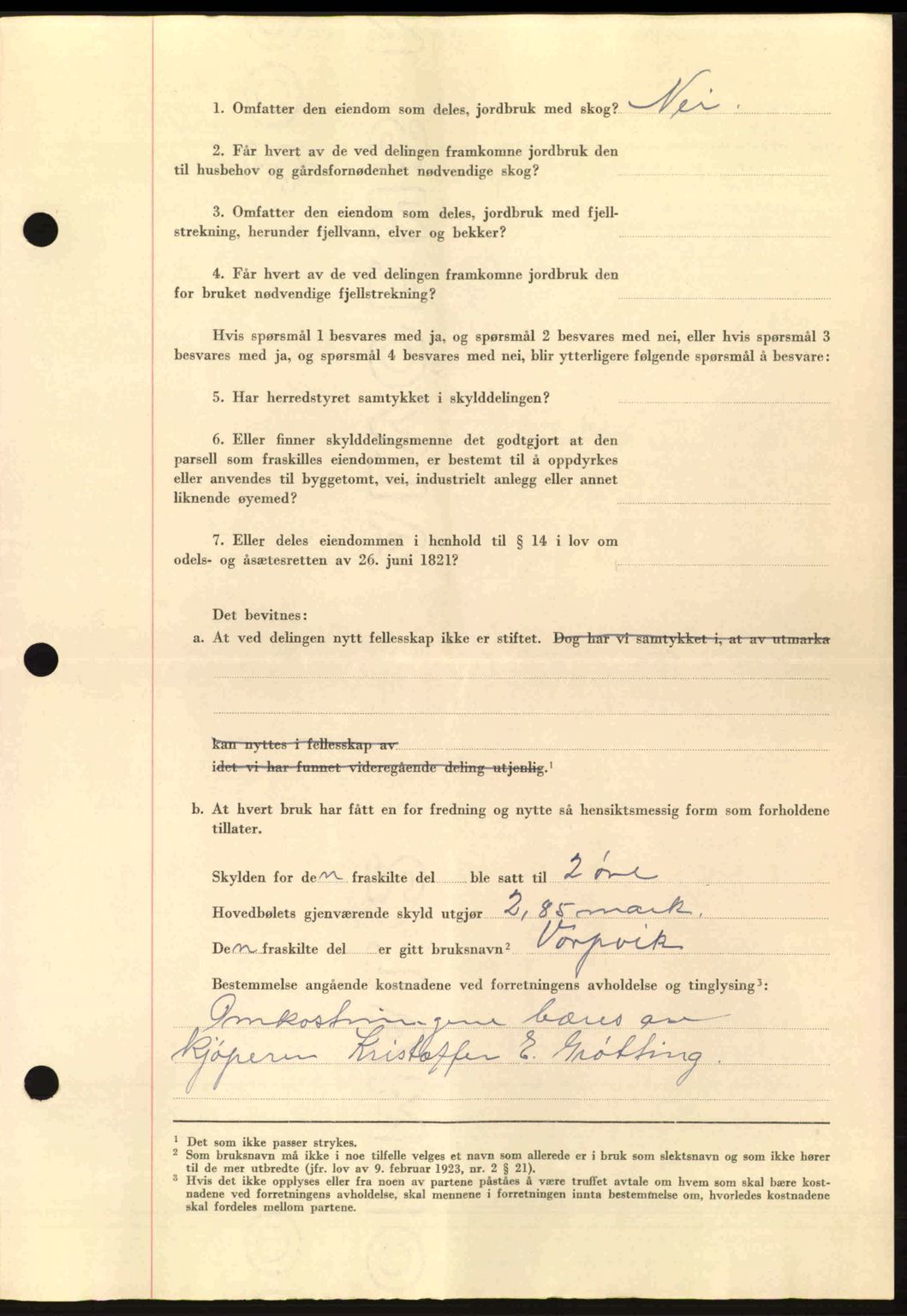 Fosen sorenskriveri, AV/SAT-A-1107/1/2/2C: Pantebok nr. A12, 1950-1950, Dagboknr: 1687/1950