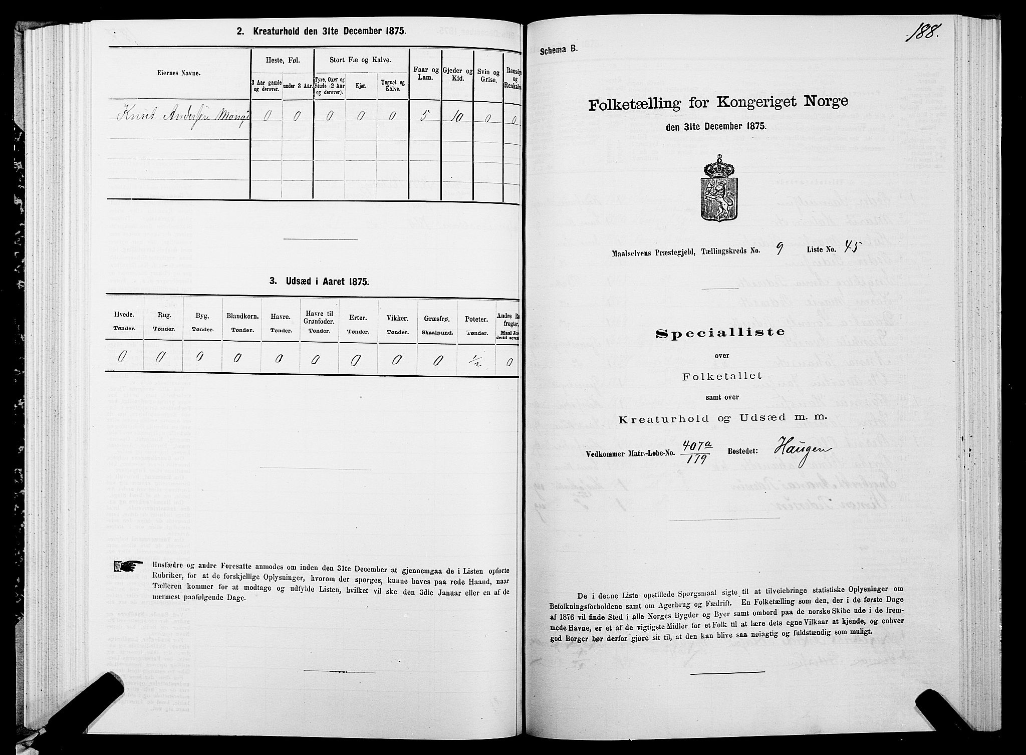 SATØ, Folketelling 1875 for 1924P Målselv prestegjeld, 1875, s. 4188