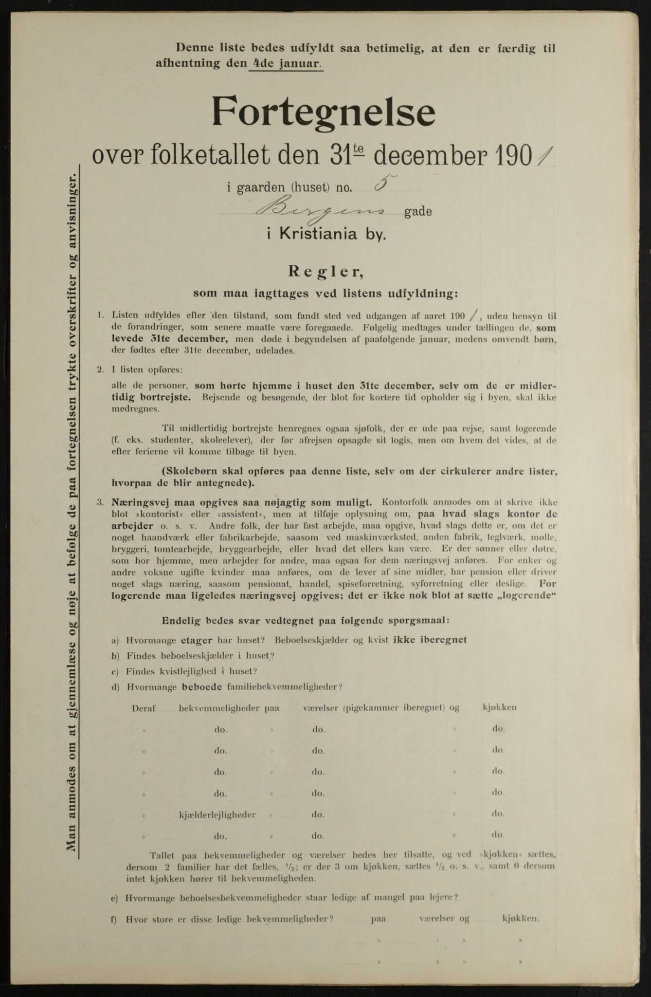 OBA, Kommunal folketelling 31.12.1901 for Kristiania kjøpstad, 1901, s. 720