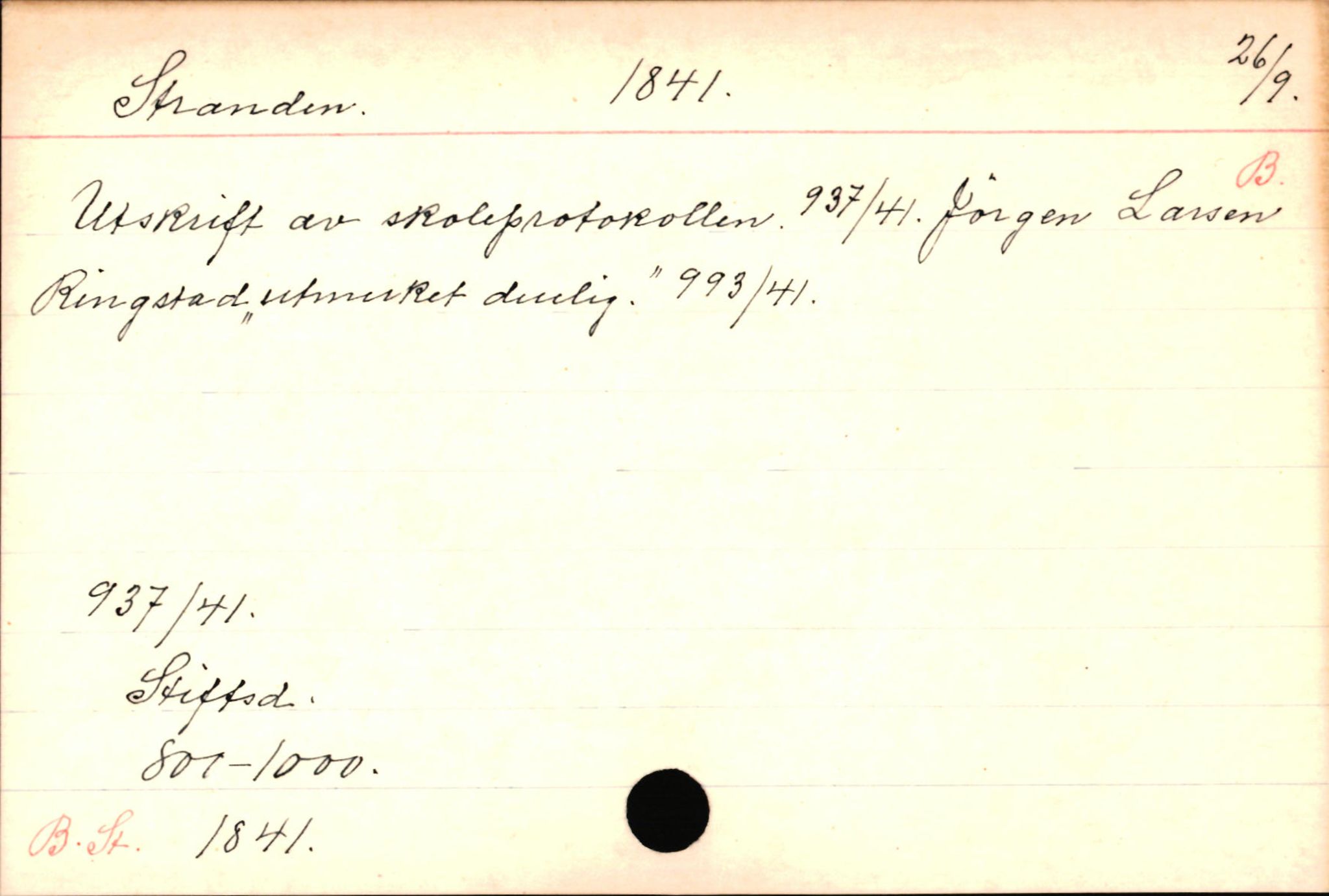 Haugen, Johannes - lærer, AV/SAB-SAB/PA-0036/01/L0001: Om klokkere og lærere, 1521-1904, s. 11049