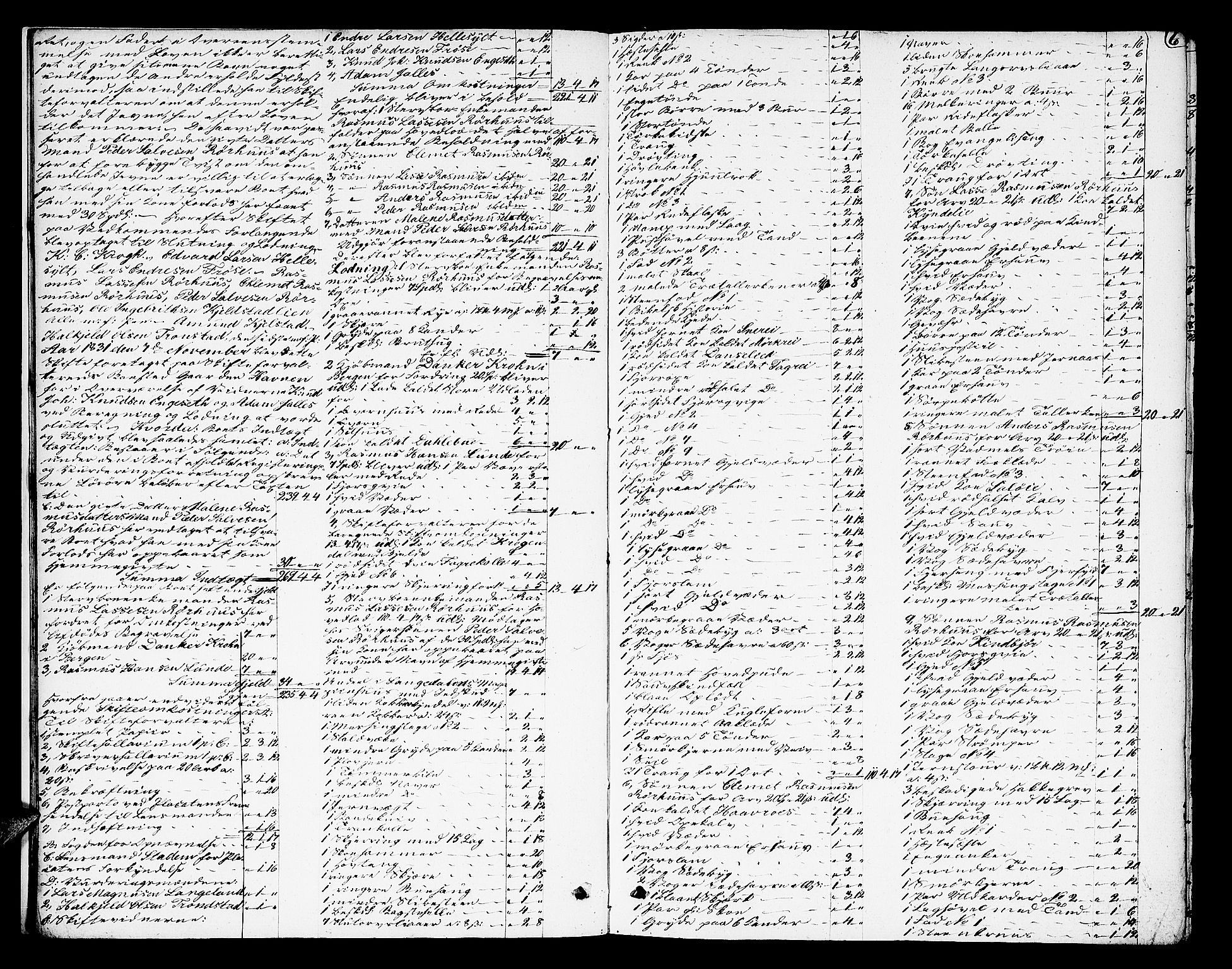 Nordre Sunnmøre sorenskriveri, AV/SAT-A-0006/1/3/3A/L0016: Skifteprotokoll 10A, 1831-1834, s. 5b-6a