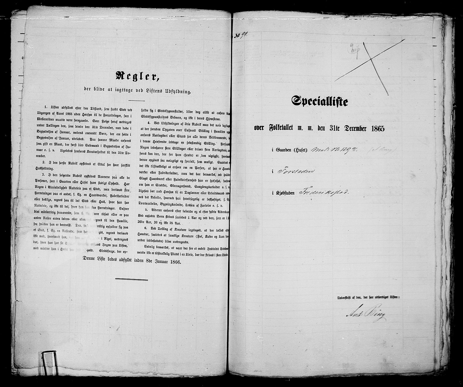 RA, Folketelling 1865 for 0103B Fredrikstad prestegjeld, Fredrikstad kjøpstad, 1865, s. 210