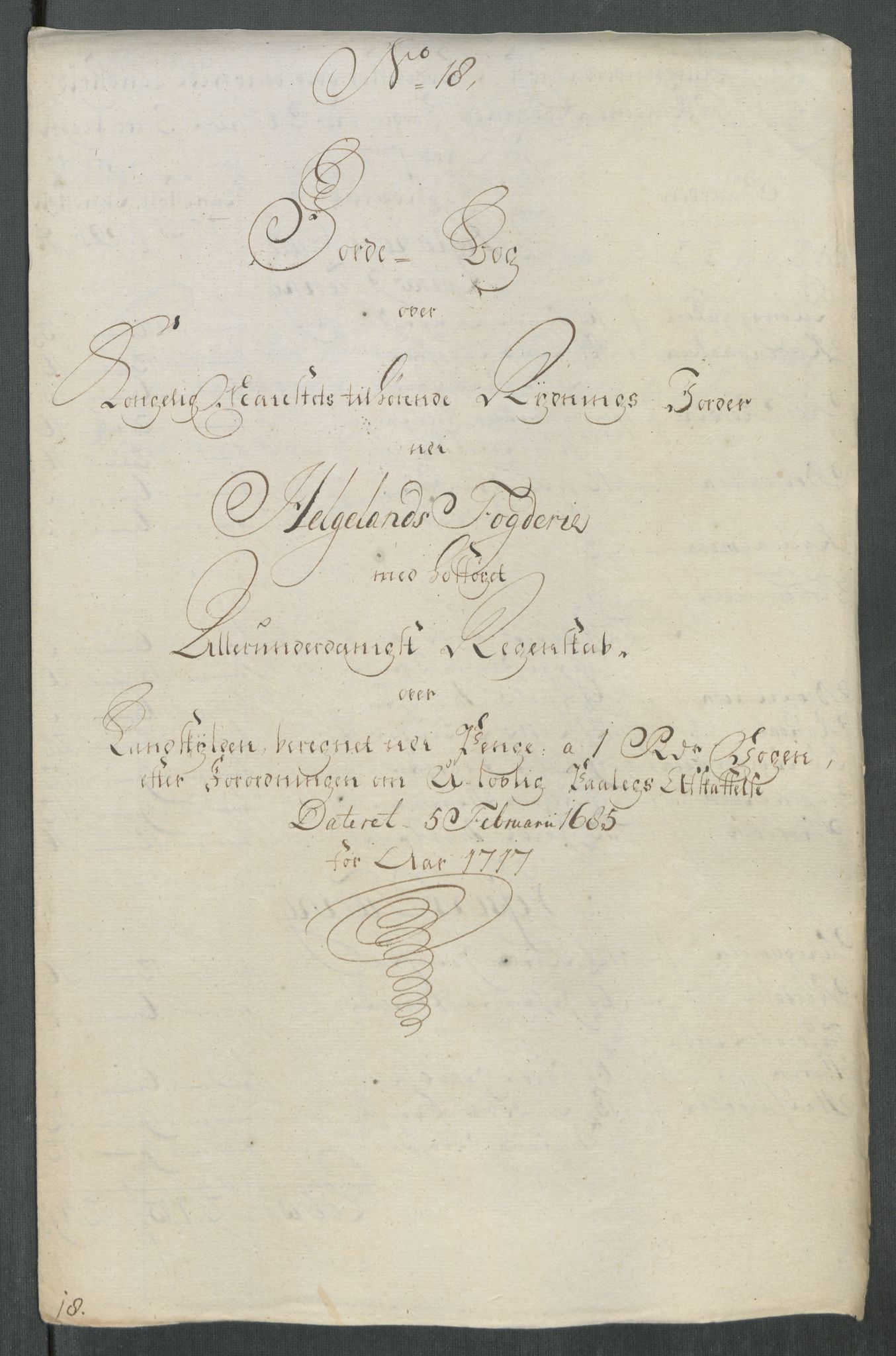 Rentekammeret inntil 1814, Reviderte regnskaper, Fogderegnskap, RA/EA-4092/R65/L4515: Fogderegnskap Helgeland, 1717, s. 244