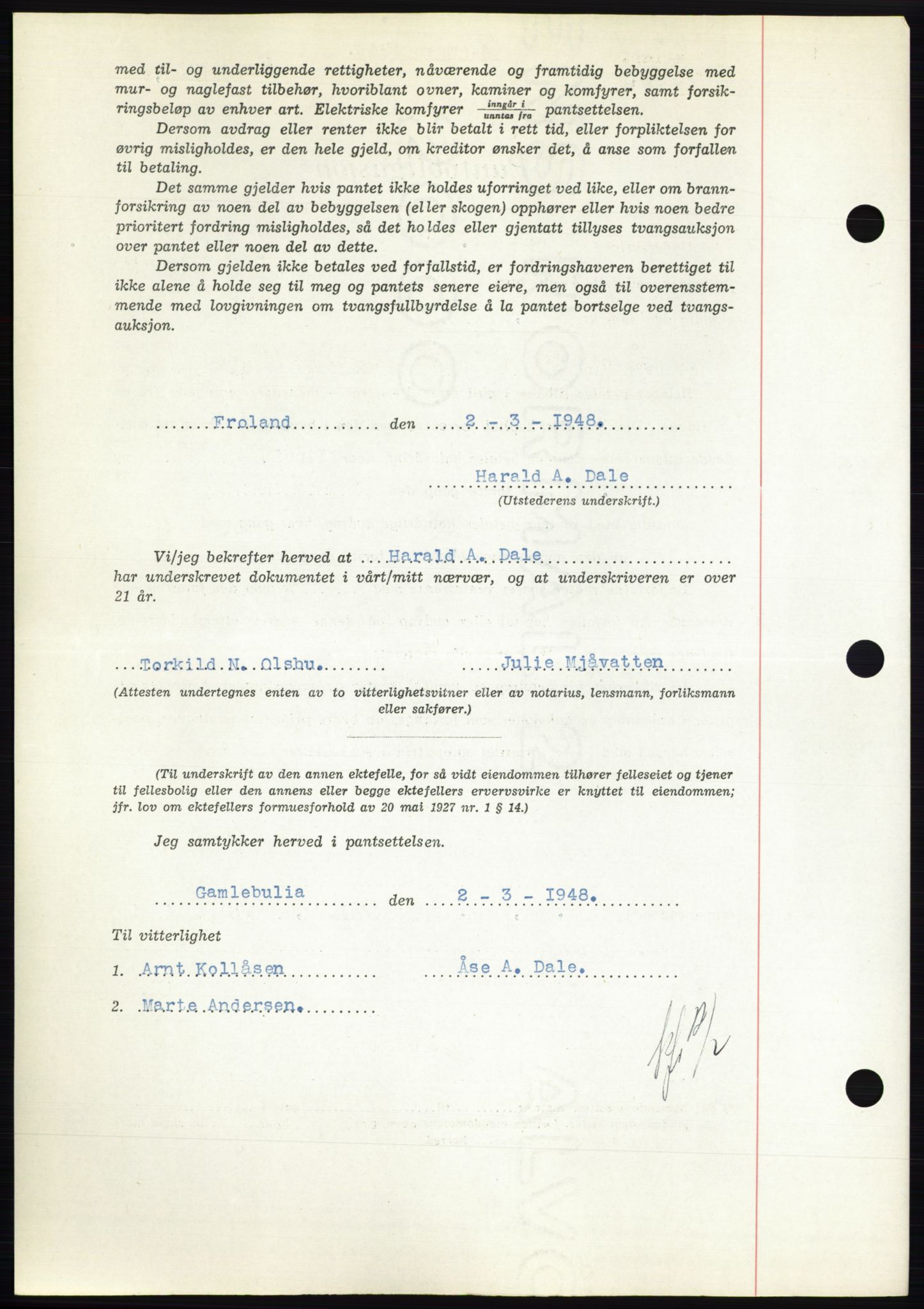 Nedenes sorenskriveri, AV/SAK-1221-0006/G/Gb/Gbb/L0005: Pantebok nr. B5, 1948-1948, Dagboknr: 379/1948