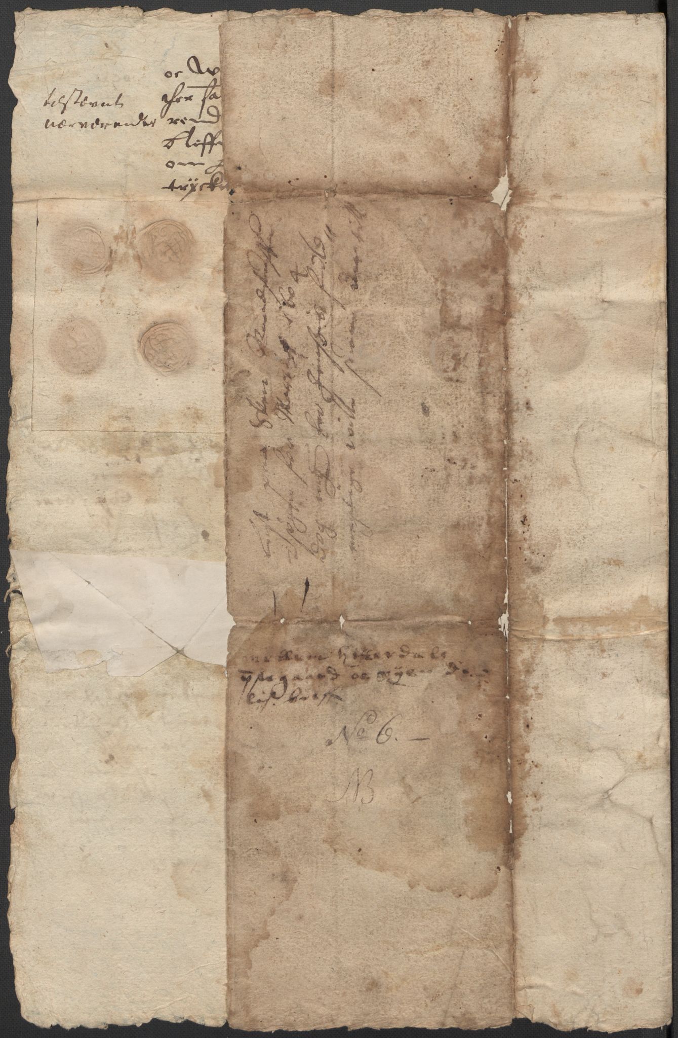 Riksarkivets diplomsamling, AV/RA-EA-5965/F15/L0028: Prestearkiv - Telemark, 1572-1769, s. 132