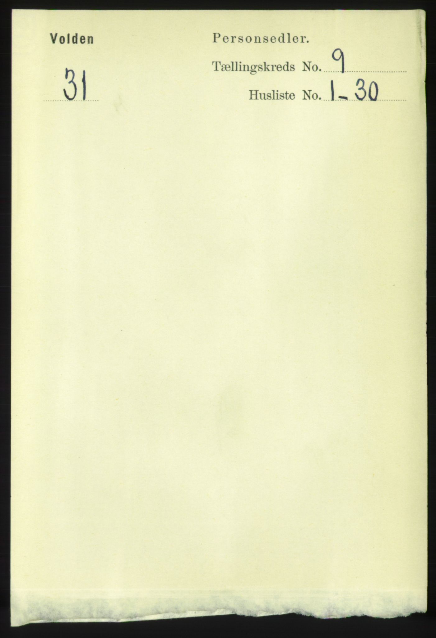 RA, Folketelling 1891 for 1519 Volda herred, 1891, s. 4252
