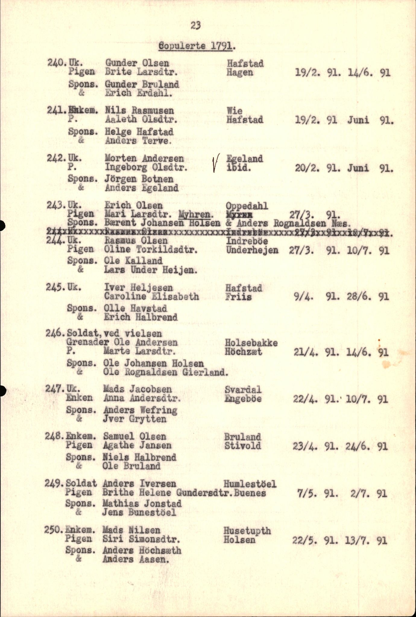 Samling av fulltekstavskrifter, SAB/FULLTEKST/B/14/0008: Førde sokneprestembete, ministerialbok nr. A 4, 1781-1802, s. 24