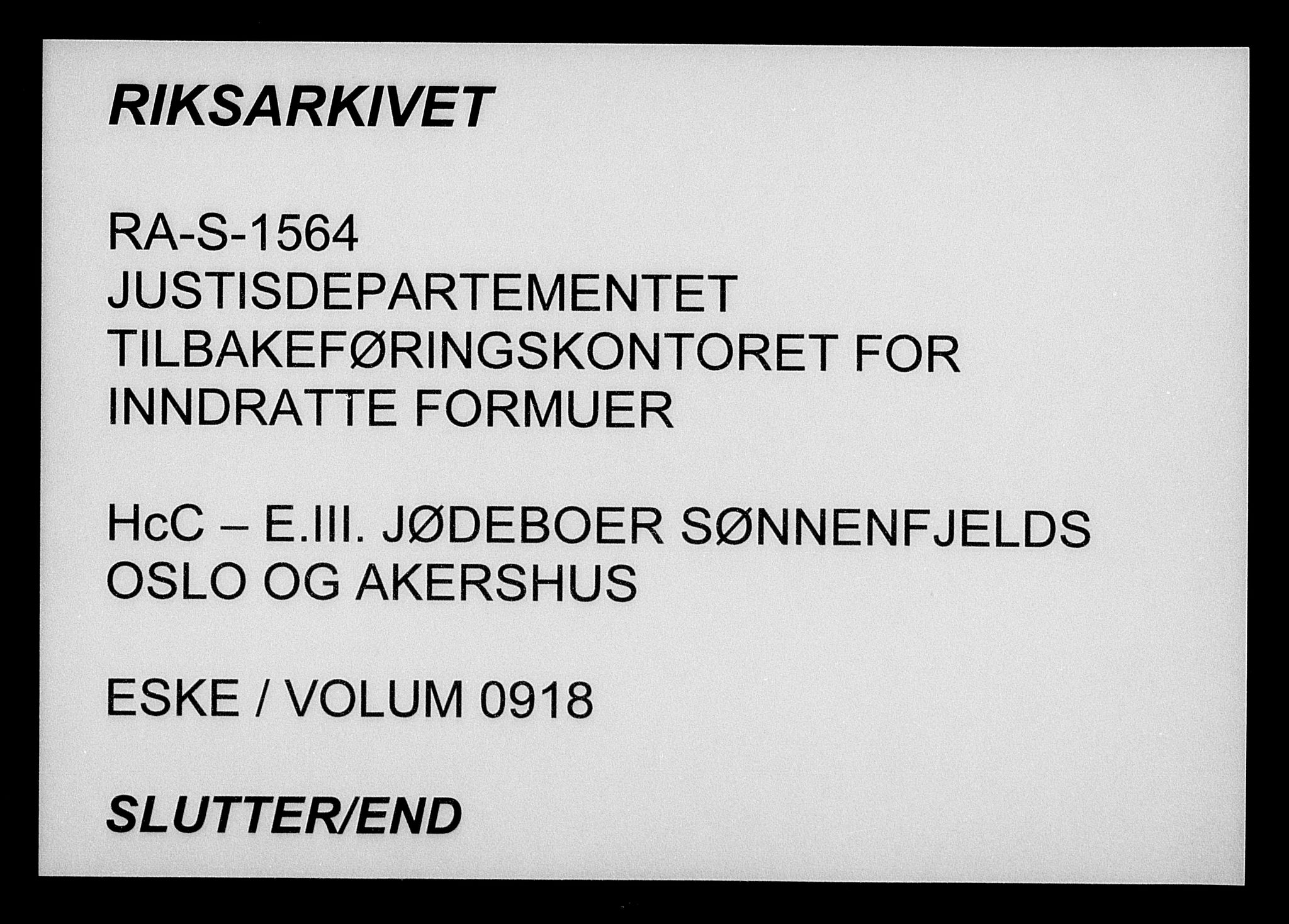 Justisdepartementet, Tilbakeføringskontoret for inndratte formuer, RA/S-1564/H/Hc/Hcc/L0918: --, 1945-1947, s. 548