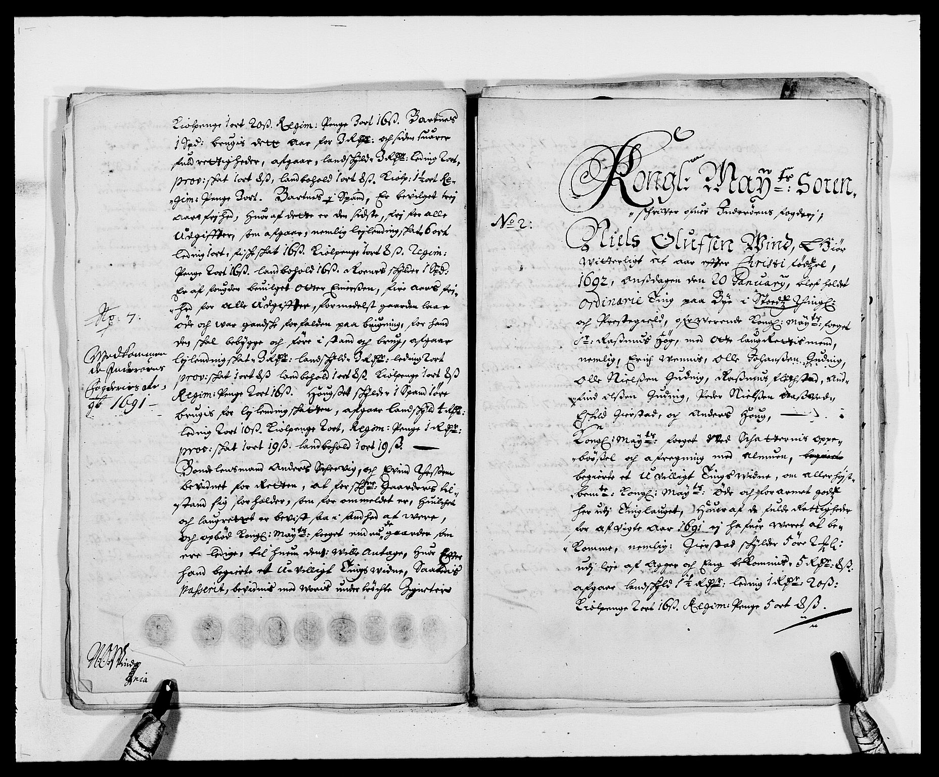 Rentekammeret inntil 1814, Reviderte regnskaper, Fogderegnskap, RA/EA-4092/R63/L4307: Fogderegnskap Inderøy, 1690-1691, s. 440