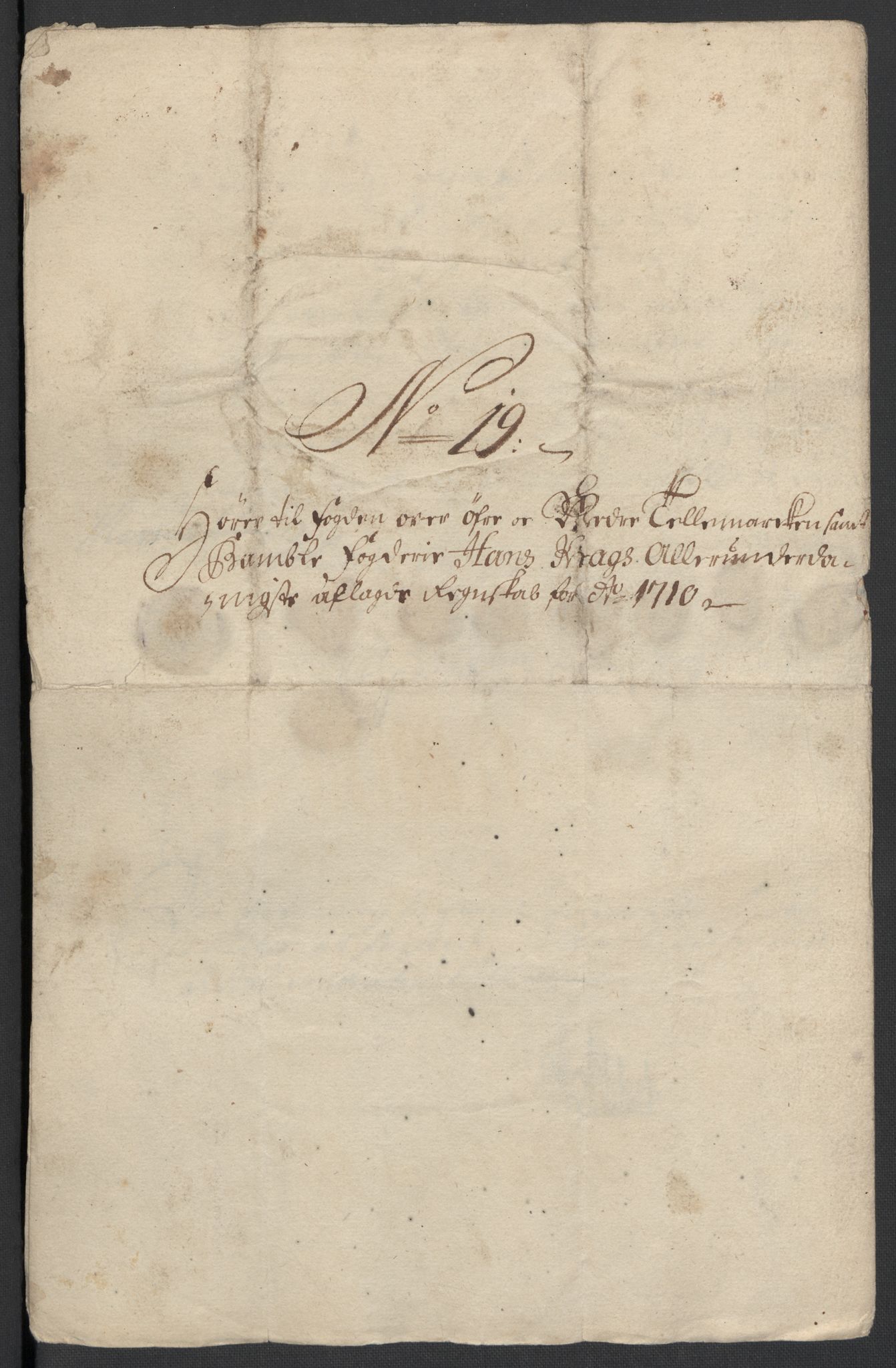 Rentekammeret inntil 1814, Reviderte regnskaper, Fogderegnskap, RA/EA-4092/R36/L2119: Fogderegnskap Øvre og Nedre Telemark og Bamble, 1710, s. 130