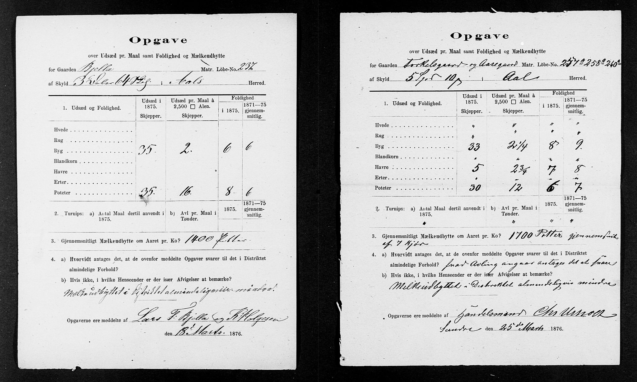 Statistisk sentralbyrå, Næringsøkonomiske emner, Generelt - Amtmennenes femårsberetninger, AV/RA-S-2233/F/Fa/L0036: --, 1875, s. 18