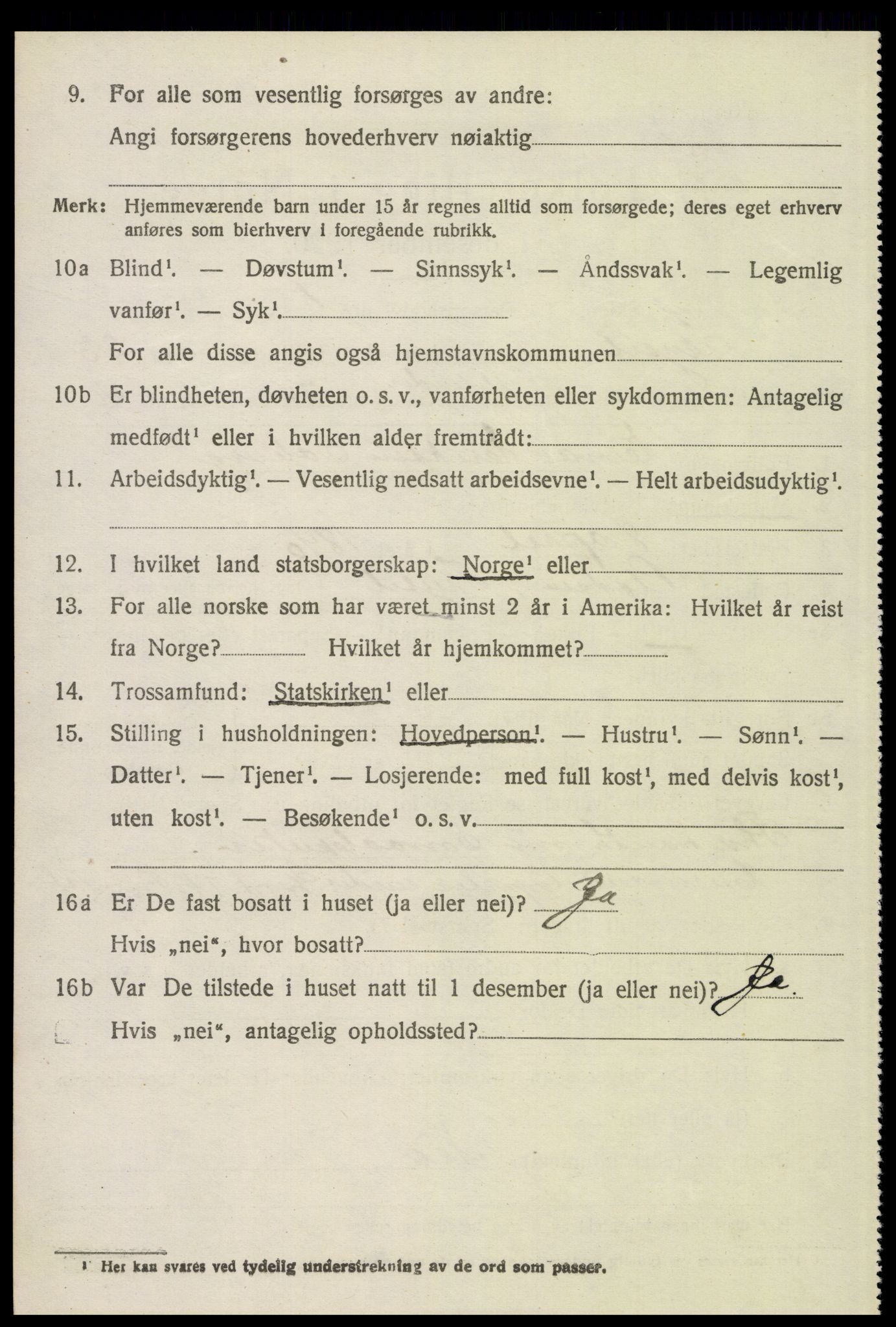 SAH, Folketelling 1920 for 0428 Trysil herred, 1920, s. 14966