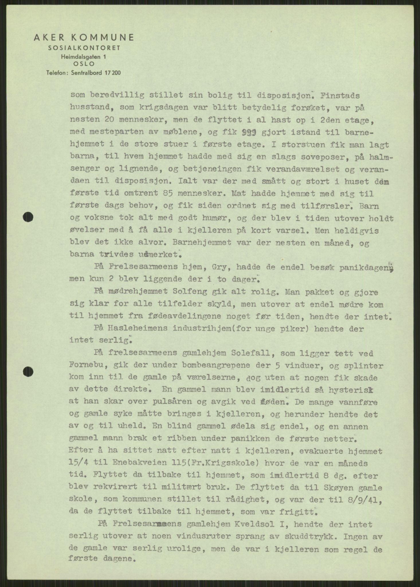 Forsvaret, Forsvarets krigshistoriske avdeling, RA/RAFA-2017/Y/Ya/L0013: II-C-11-31 - Fylkesmenn.  Rapporter om krigsbegivenhetene 1940., 1940, s. 271