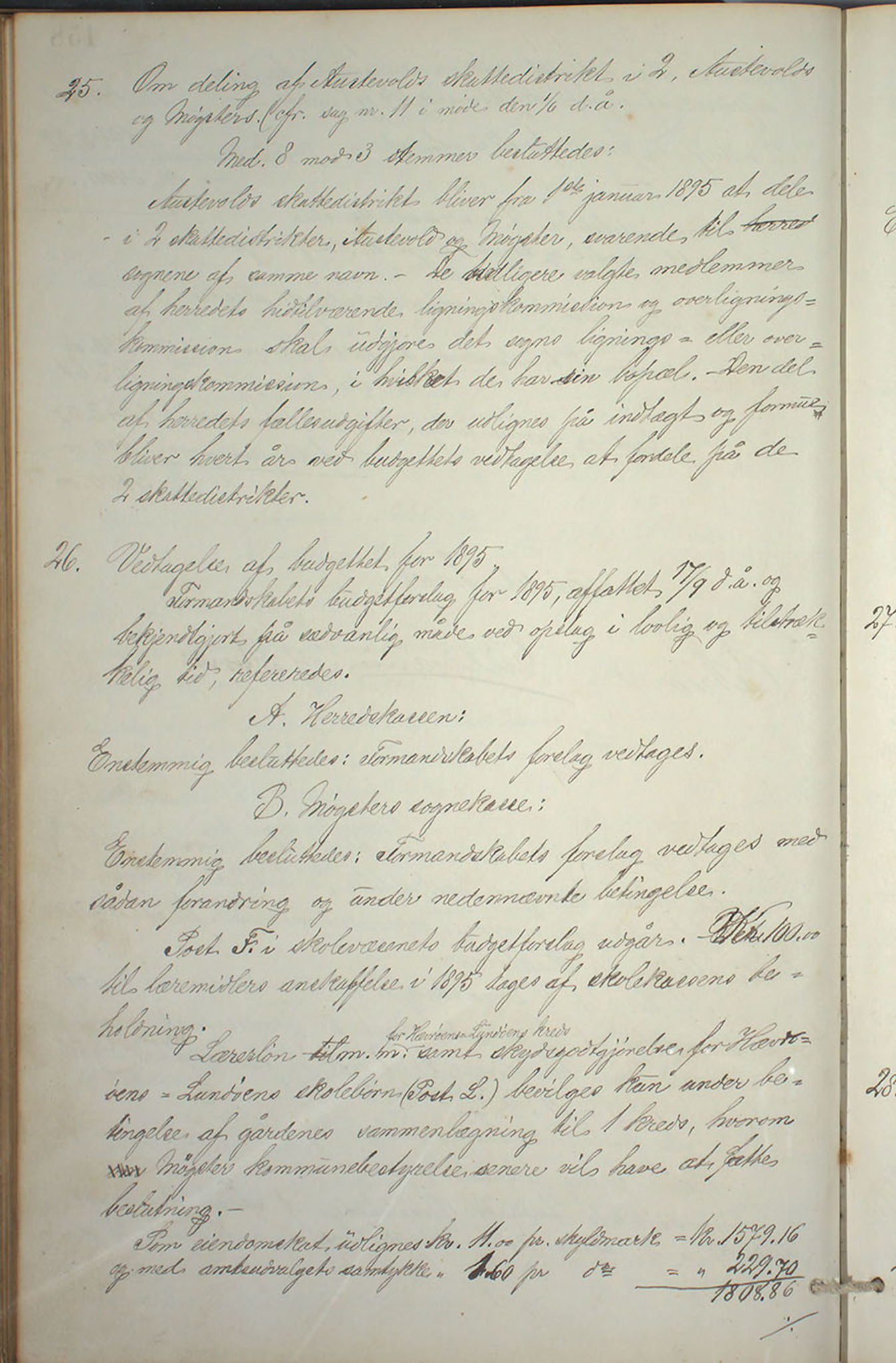Austevoll kommune. Formannskapet, IKAH/1244-021/A/Aa/L0001: Forhandlingsprotokoll for heradstyret, 1886-1900, s. 317