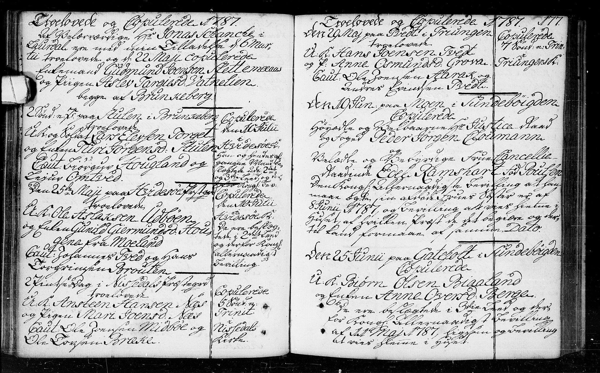 Kviteseid kirkebøker, AV/SAKO-A-276/F/Fa/L0003: Ministerialbok nr. I 3, 1787-1799, s. 177