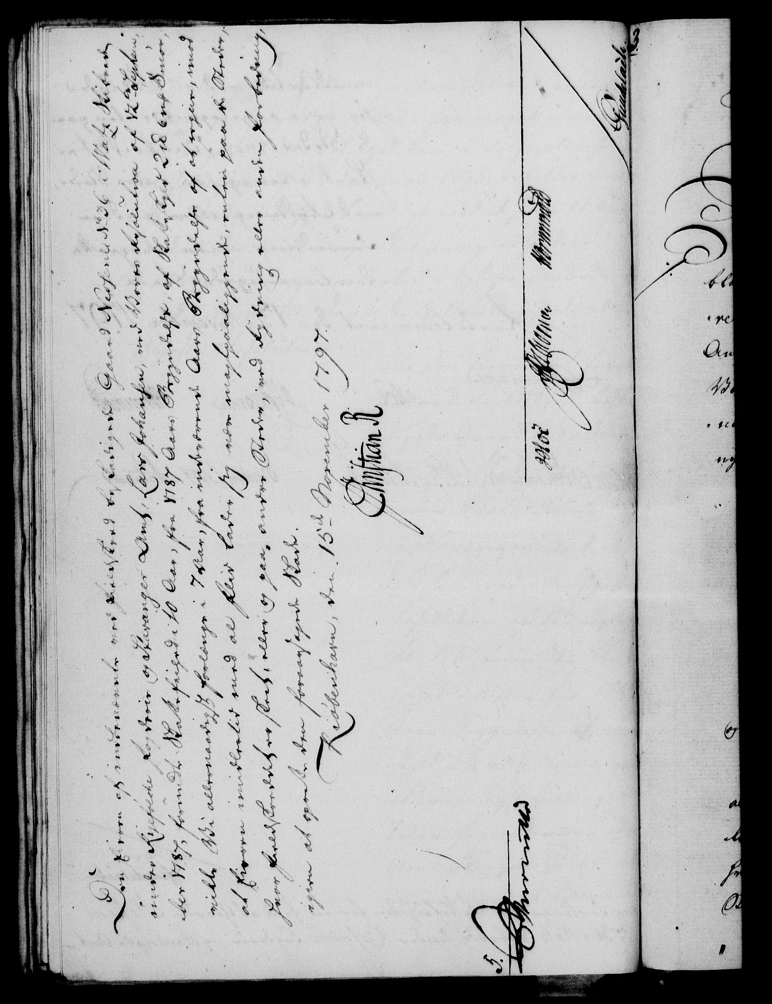 Rentekammeret, Kammerkanselliet, AV/RA-EA-3111/G/Gf/Gfa/L0079: Norsk relasjons- og resolusjonsprotokoll (merket RK 52.79), 1797, s. 448