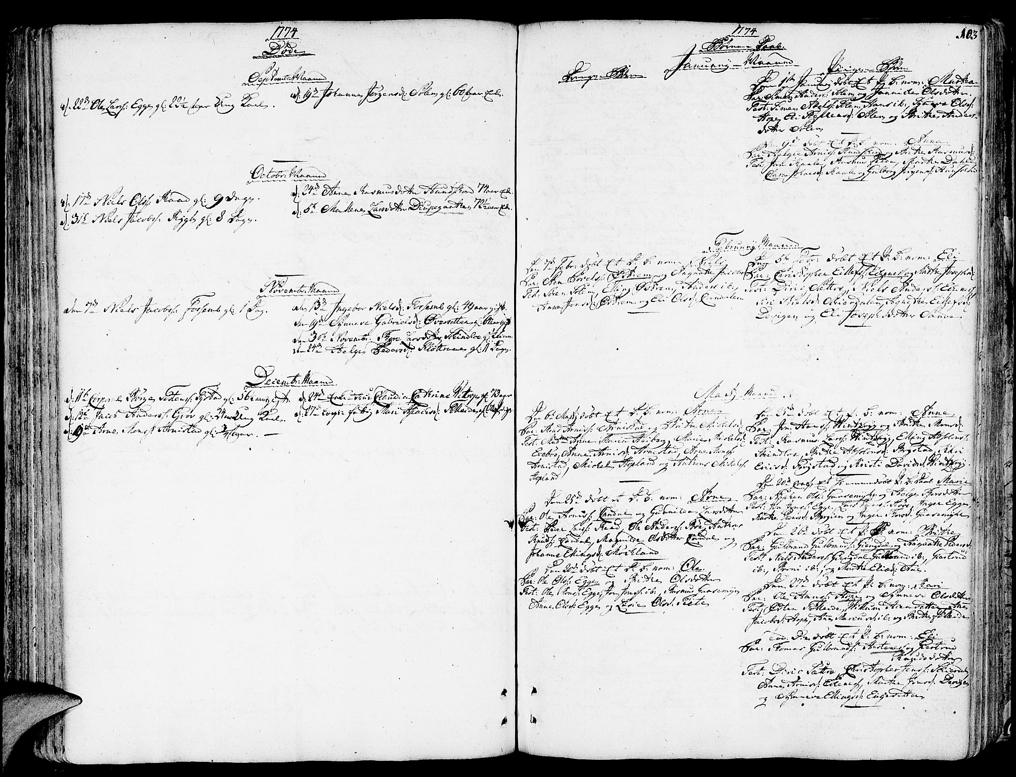 Gloppen sokneprestembete, AV/SAB-A-80101/H/Haa/Haaa/L0004: Ministerialbok nr. A 4, 1758-1784, s. 103