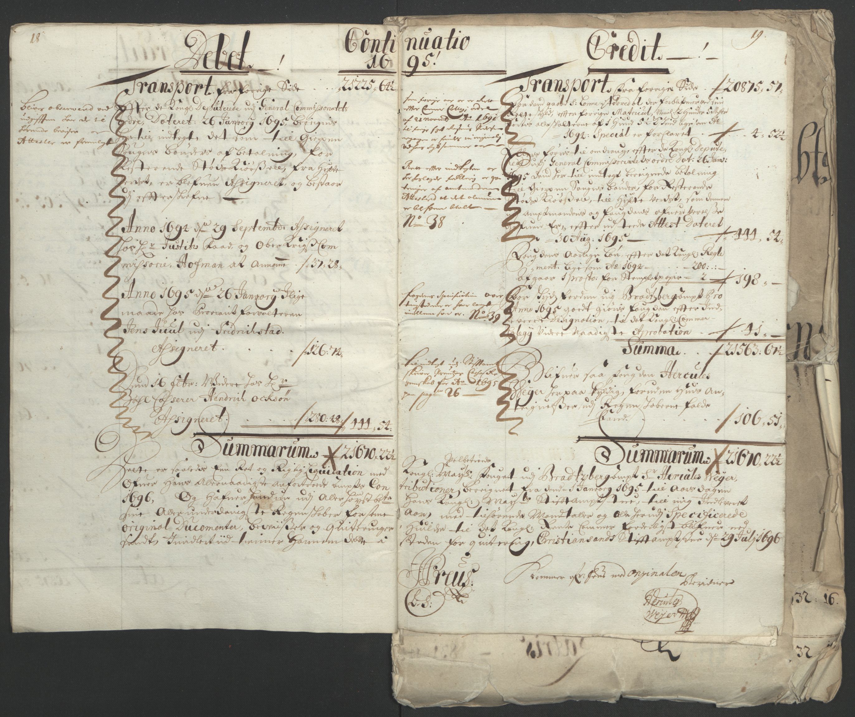 Rentekammeret inntil 1814, Reviderte regnskaper, Fogderegnskap, AV/RA-EA-4092/R36/L2093: Fogderegnskap Øvre og Nedre Telemark og Bamble, 1695, s. 14