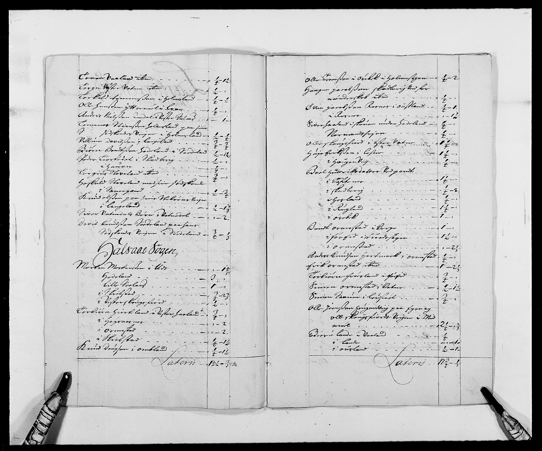 Rentekammeret inntil 1814, Reviderte regnskaper, Fogderegnskap, RA/EA-4092/R42/L2542: Mandal fogderi, 1685-1687, s. 200