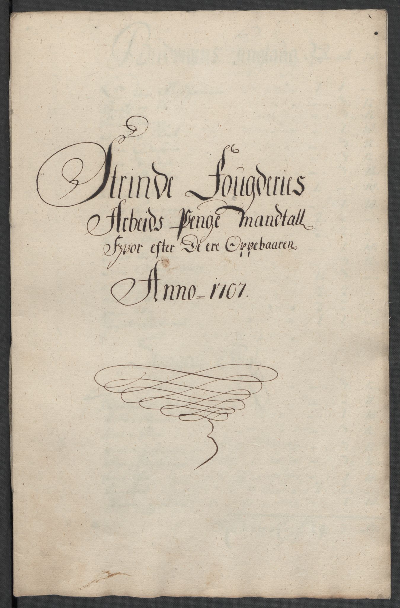 Rentekammeret inntil 1814, Reviderte regnskaper, Fogderegnskap, AV/RA-EA-4092/R61/L4110: Fogderegnskap Strinda og Selbu, 1707-1708, s. 128