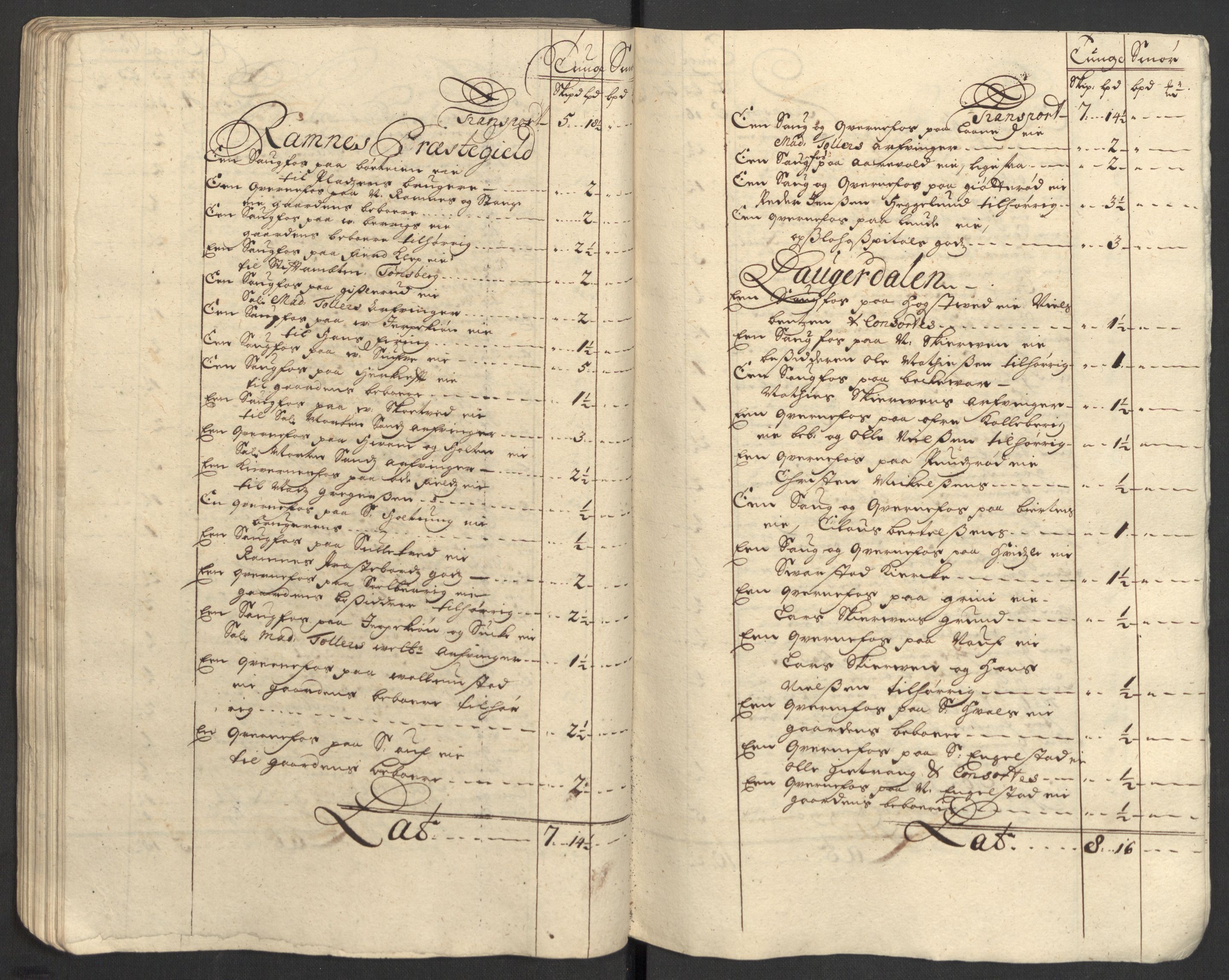 Rentekammeret inntil 1814, Reviderte regnskaper, Fogderegnskap, AV/RA-EA-4092/R32/L1872: Fogderegnskap Jarlsberg grevskap, 1706-1707, s. 384