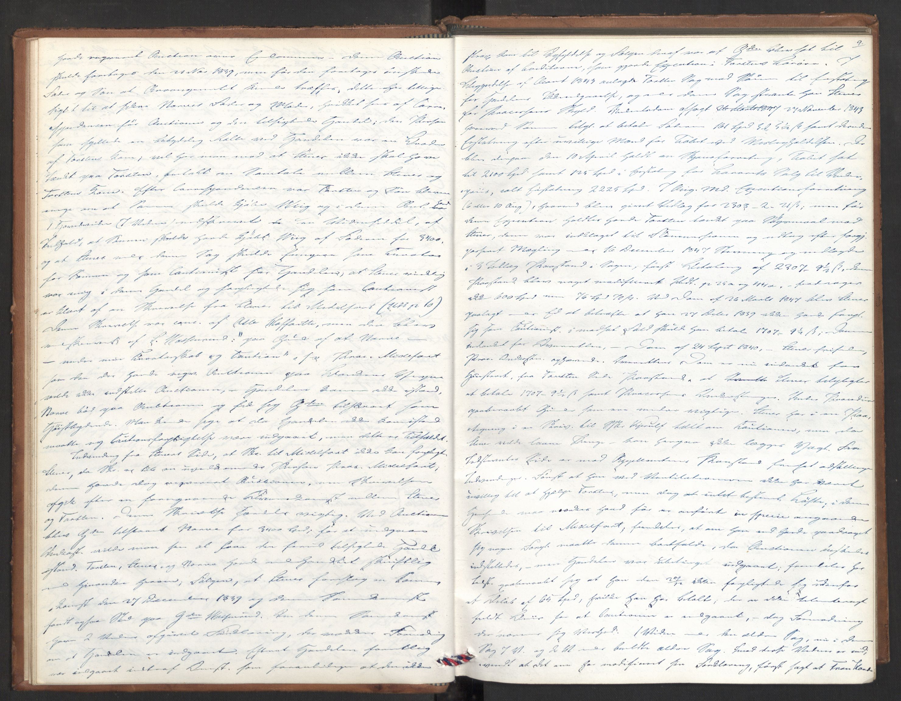 Høyesterett, AV/RA-S-1002/E/Eb/Eba/L0043/0002: Voteringsprotokoller / Voteringsprotokoll, 1851, s. 8b-9a