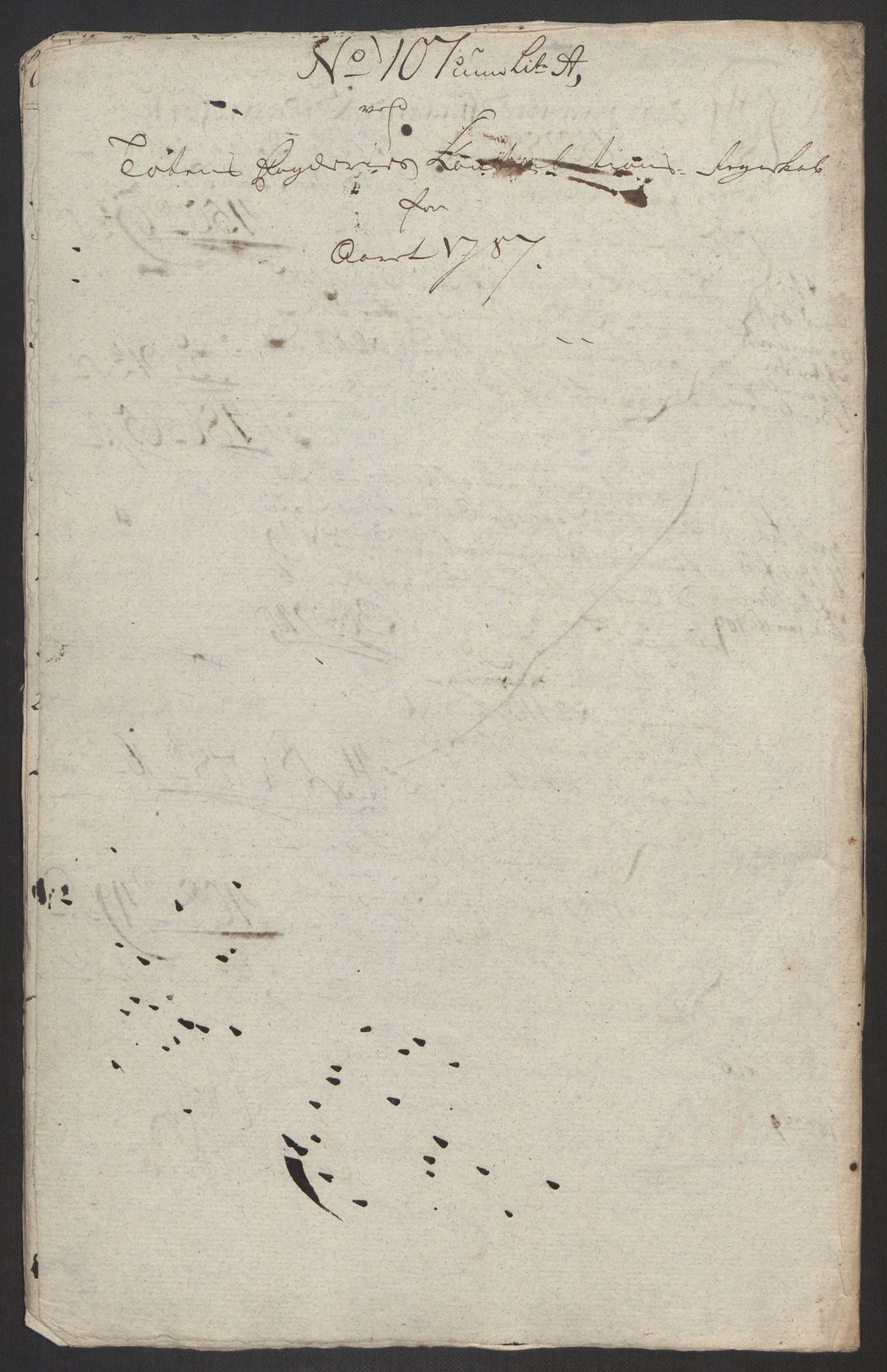 Rentekammeret inntil 1814, Reviderte regnskaper, Fogderegnskap, RA/EA-4092/R19/L1374: Fogderegnskap Toten, Hadeland og Vardal, 1787, s. 316