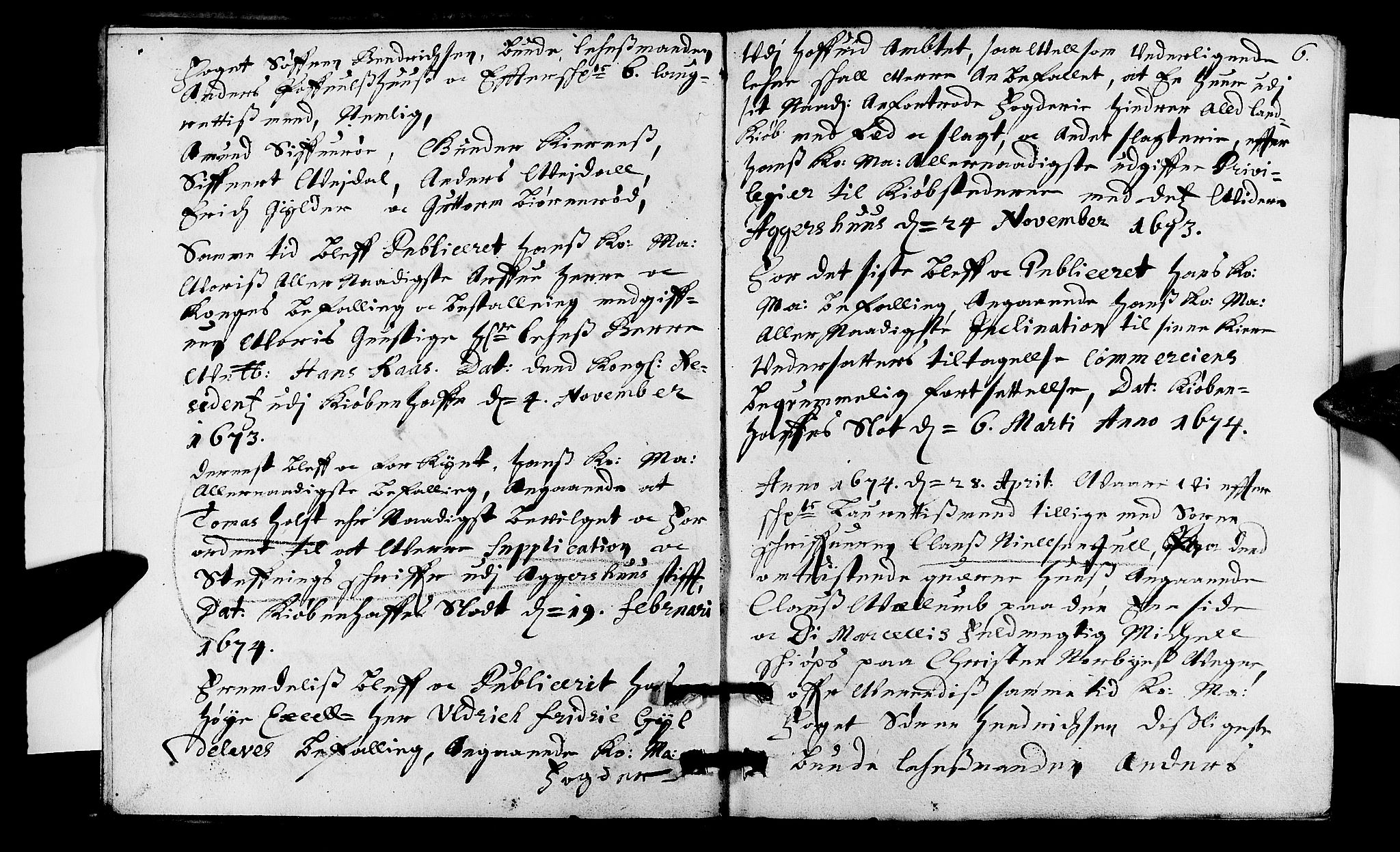 Moss sorenskriveri, AV/SAO-A-10168, 1674-1675, s. 5b-6a