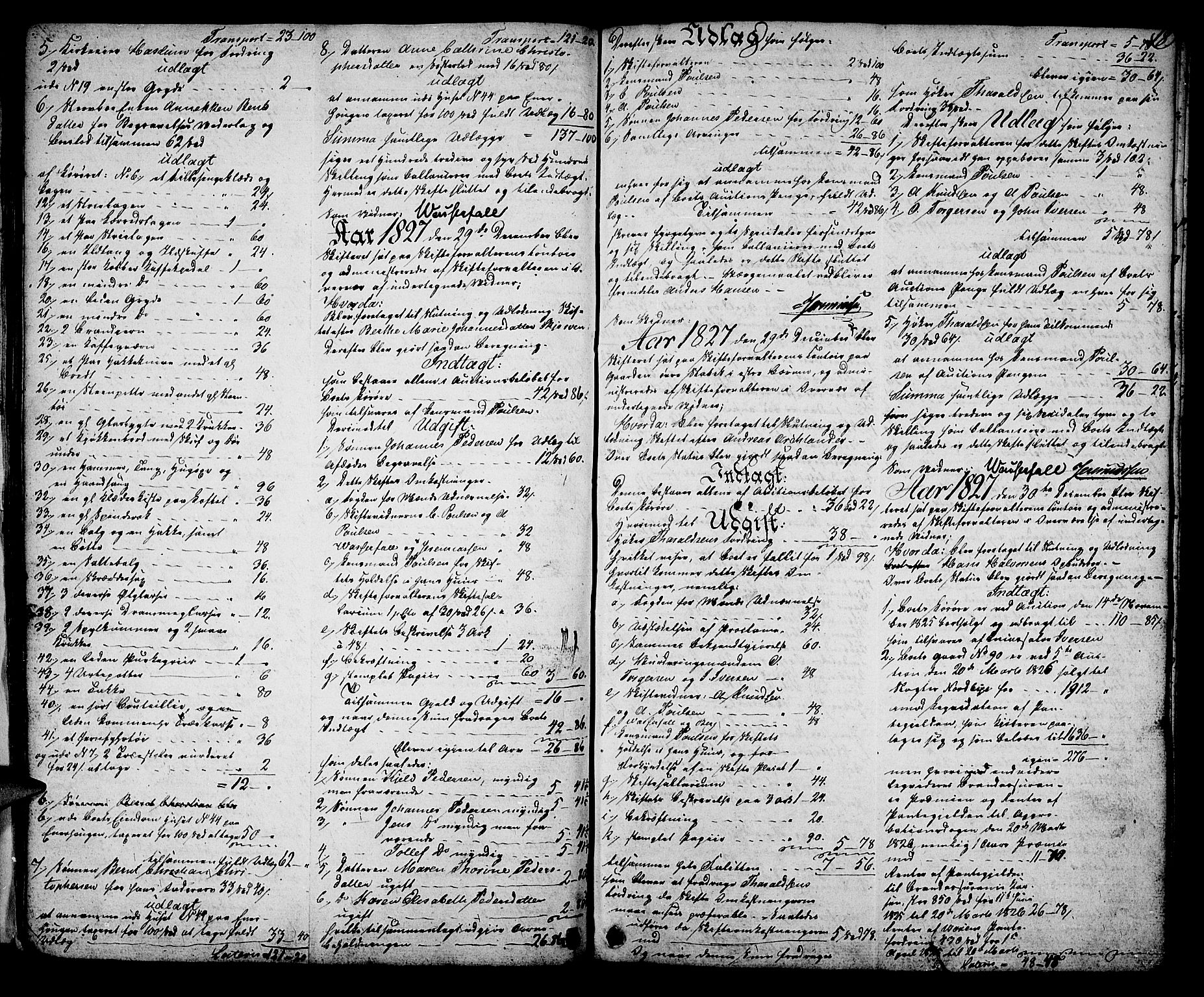 Aker sorenskriveri, AV/SAO-A-10895/H/Hb/L0021: Skifteprotokoll, 1827-1832, s. 17b-18a