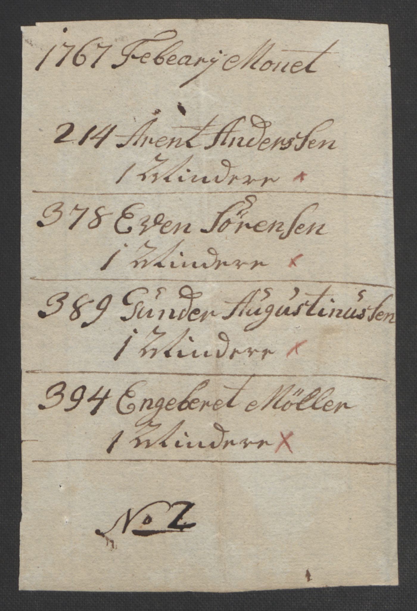 Rentekammeret inntil 1814, Reviderte regnskaper, Byregnskaper, AV/RA-EA-4066/R/Rf/L0119/0001: [F2] Kontribusjonsregnskap / Ekstraskatt, 1762-1767, s. 399