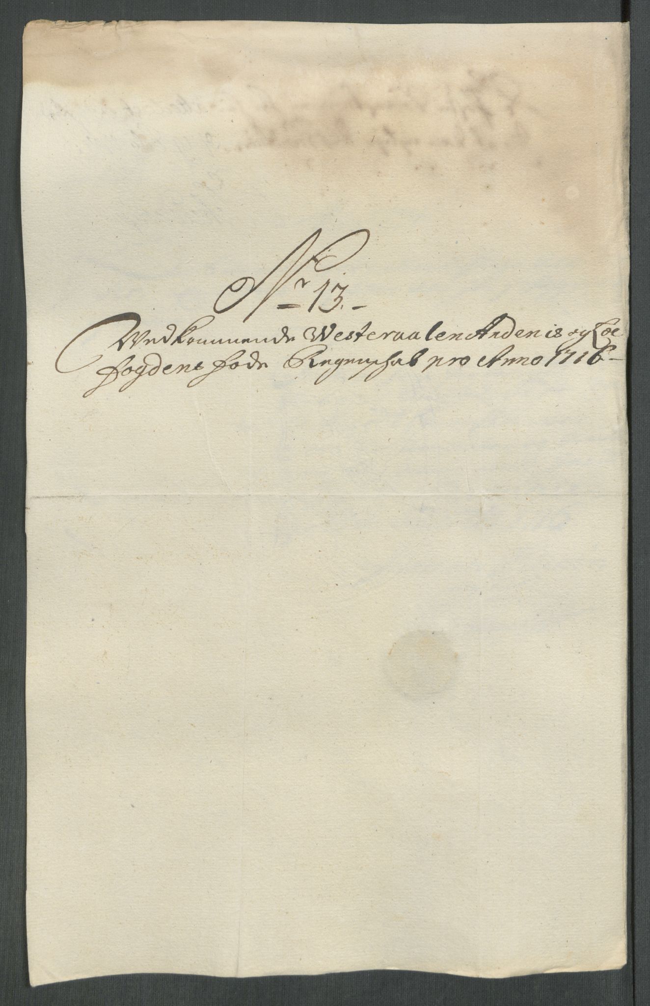 Rentekammeret inntil 1814, Reviderte regnskaper, Fogderegnskap, AV/RA-EA-4092/R67/L4682: Fogderegnskap Vesterålen, Andenes og Lofoten, 1716, s. 110