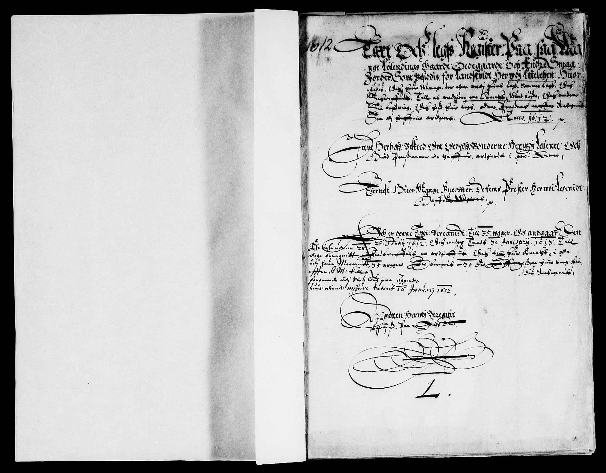Rentekammeret inntil 1814, Reviderte regnskaper, Lensregnskaper, AV/RA-EA-5023/R/Rb/Rbq/L0005: Nedenes len. Mandals len. Råbyggelag., 1612-1614