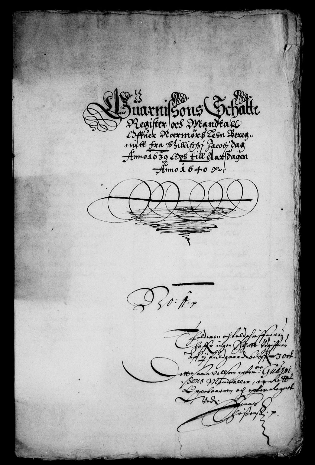 Rentekammeret inntil 1814, Reviderte regnskaper, Lensregnskaper, AV/RA-EA-5023/R/Rb/Rbw/L0066: Trondheim len, 1636-1640