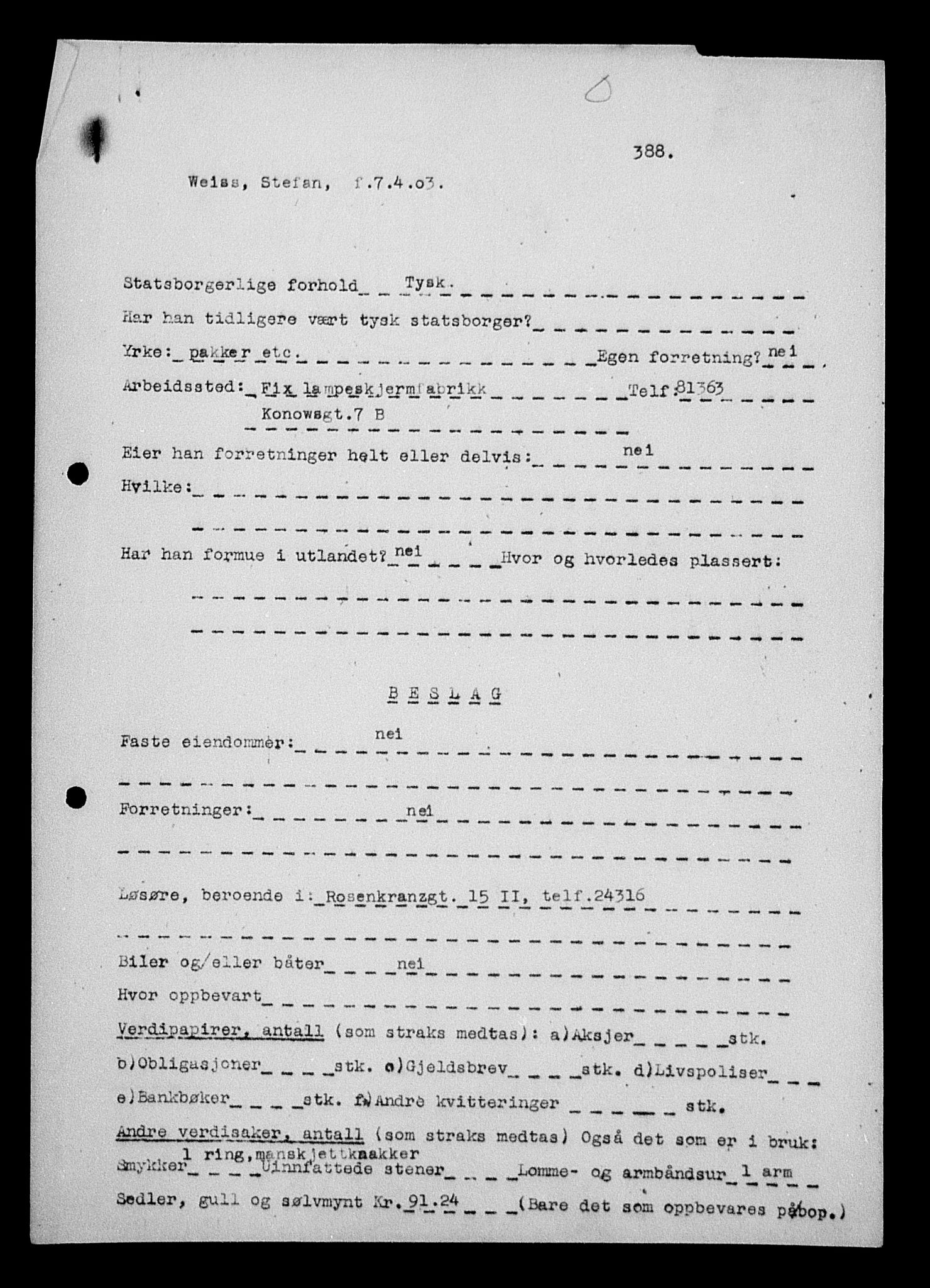 Justisdepartementet, Tilbakeføringskontoret for inndratte formuer, AV/RA-S-1564/H/Hc/Hcc/L0986: --, 1945-1947, s. 282