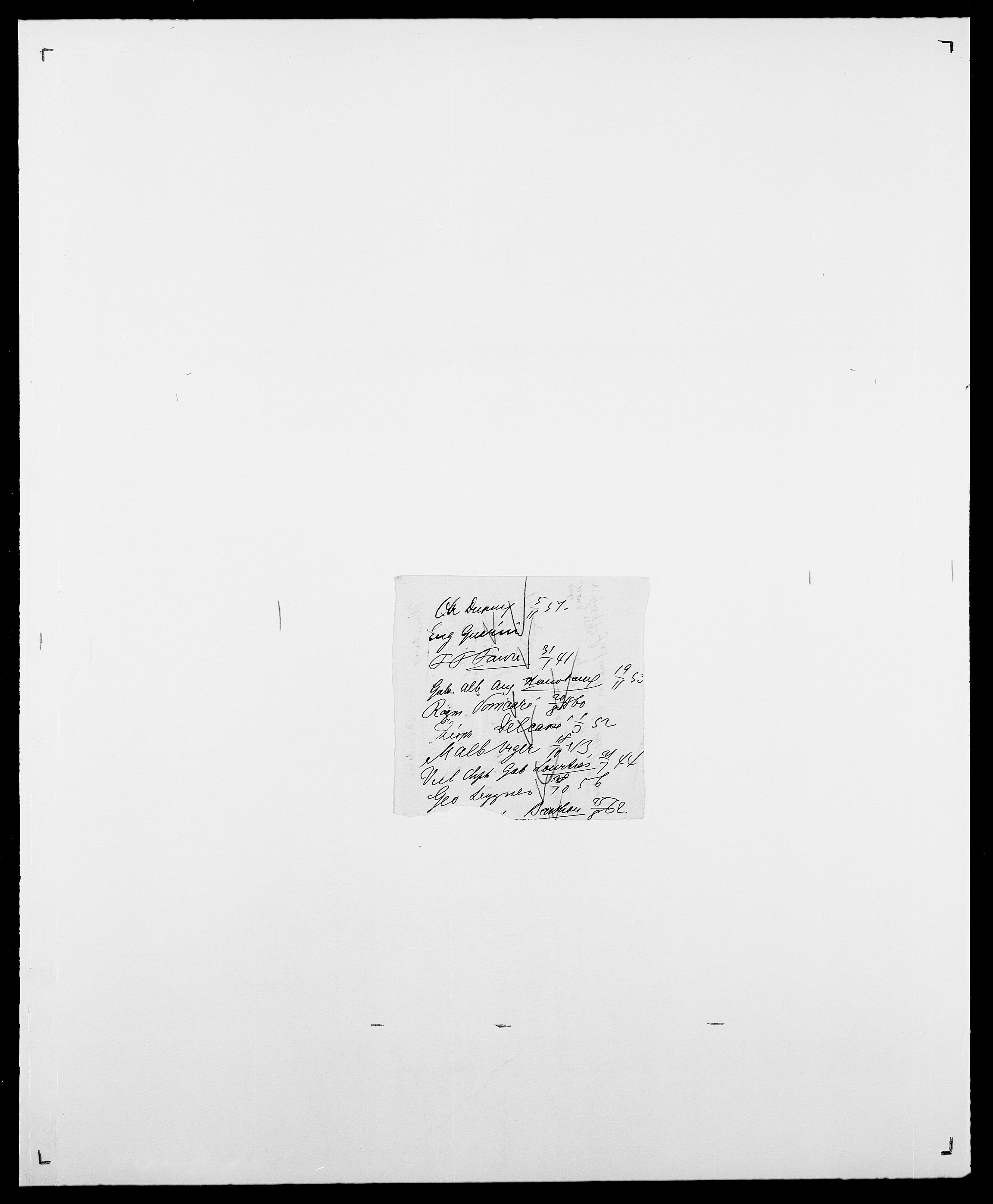 Delgobe, Charles Antoine - samling, SAO/PAO-0038/D/Da/L0040: Usgaard - Velund, s. 268