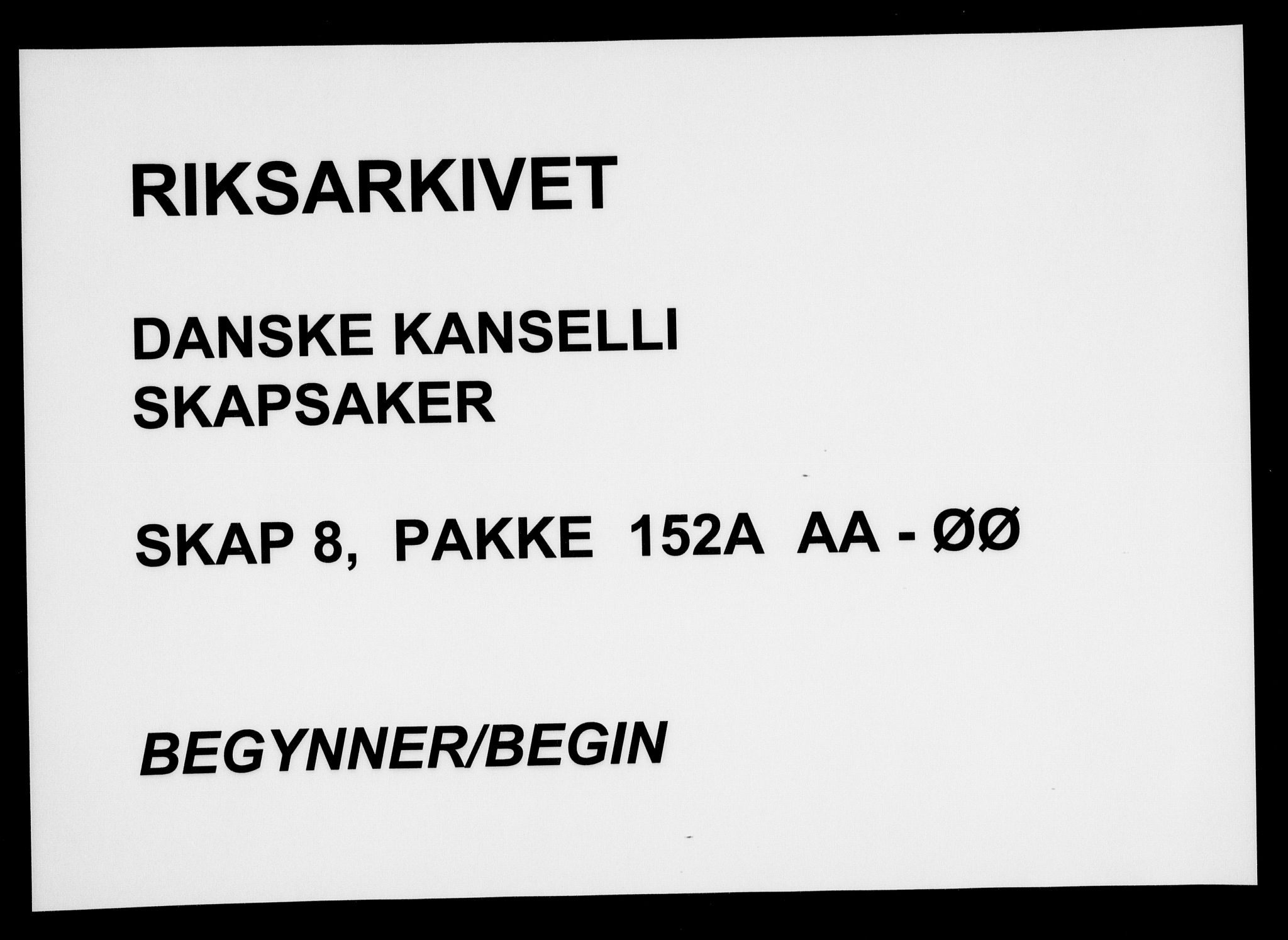 Danske Kanselli, Skapsaker, RA/EA-4061/F/L0012: Skap 8, pakke 152A, 1612-1633, s. 120