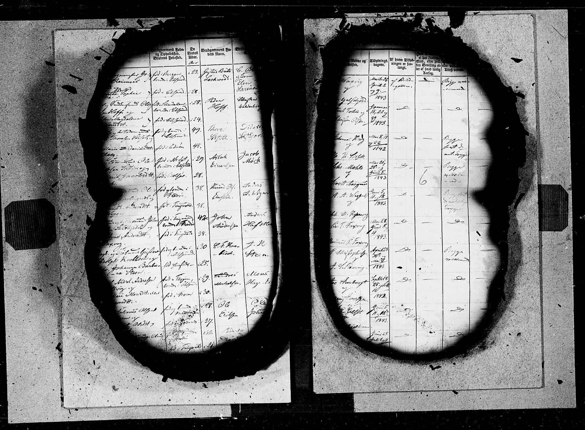 Ministerialprotokoller, klokkerbøker og fødselsregistre - Møre og Romsdal, AV/SAT-A-1454/572/L0844: Ministerialbok nr. 572A07, 1842-1855, s. 6