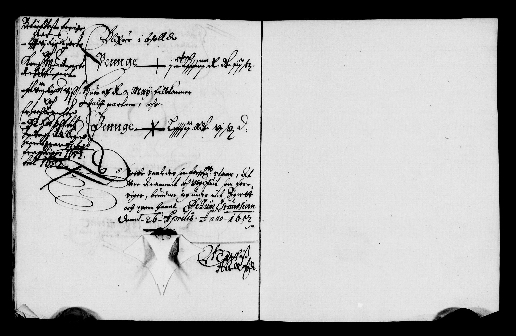 Rentekammeret inntil 1814, Reviderte regnskaper, Lensregnskaper, AV/RA-EA-5023/R/Rb/Rbw/L0102: Trondheim len, 1650-1652