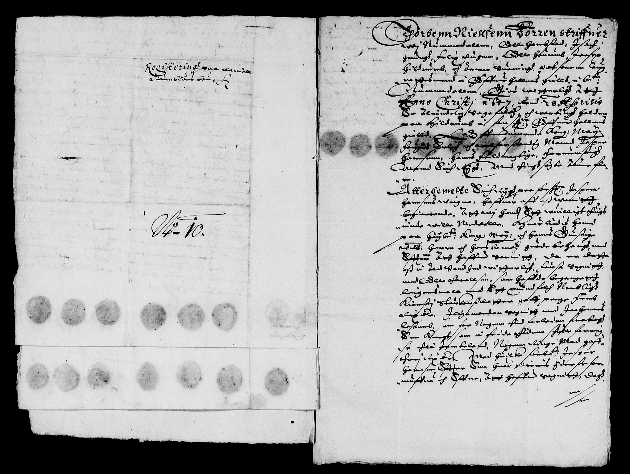 Rentekammeret inntil 1814, Reviderte regnskaper, Lensregnskaper, AV/RA-EA-5023/R/Rb/Rbw/L0086: Trondheim len, 1645-1647