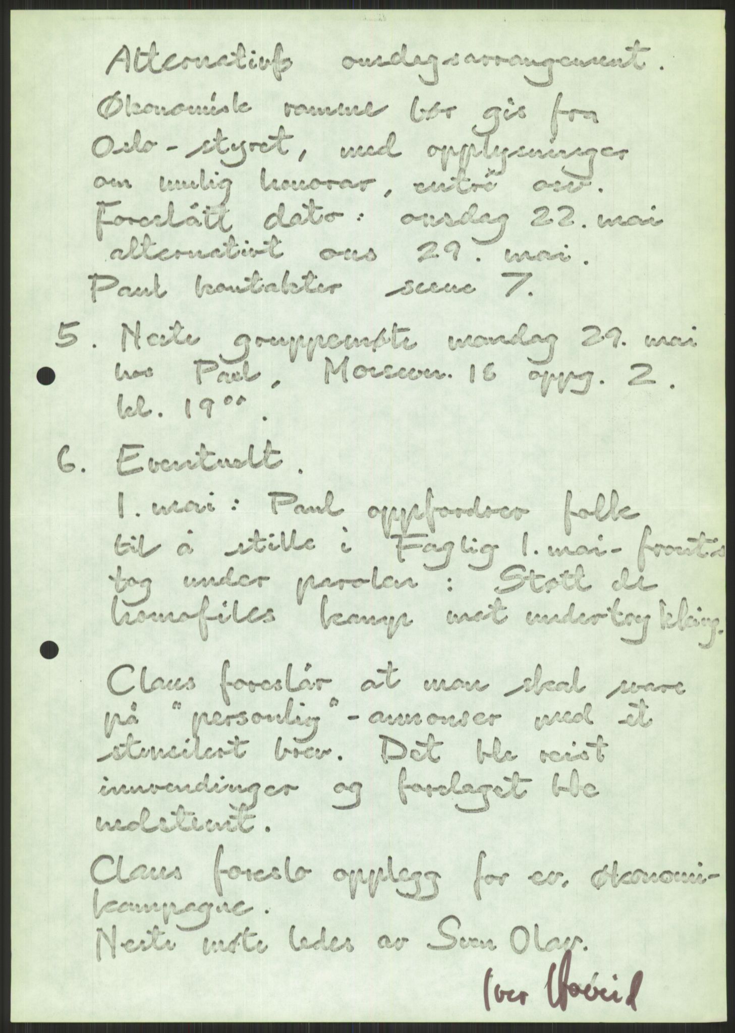 Det Norske Forbundet av 1948/Landsforeningen for Lesbisk og Homofil Frigjøring, AV/RA-PA-1216/A/Ag/L0004: Grupper, utvalg, 1974-1992, s. 659