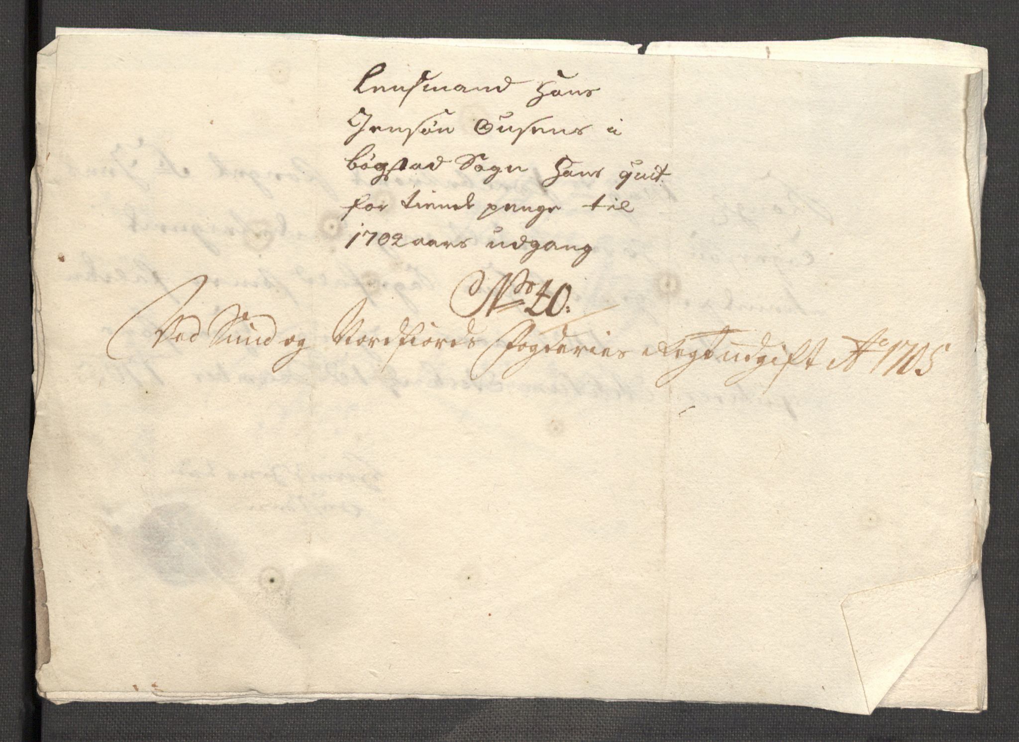 Rentekammeret inntil 1814, Reviderte regnskaper, Fogderegnskap, RA/EA-4092/R53/L3429: Fogderegnskap Sunn- og Nordfjord, 1705, s. 284