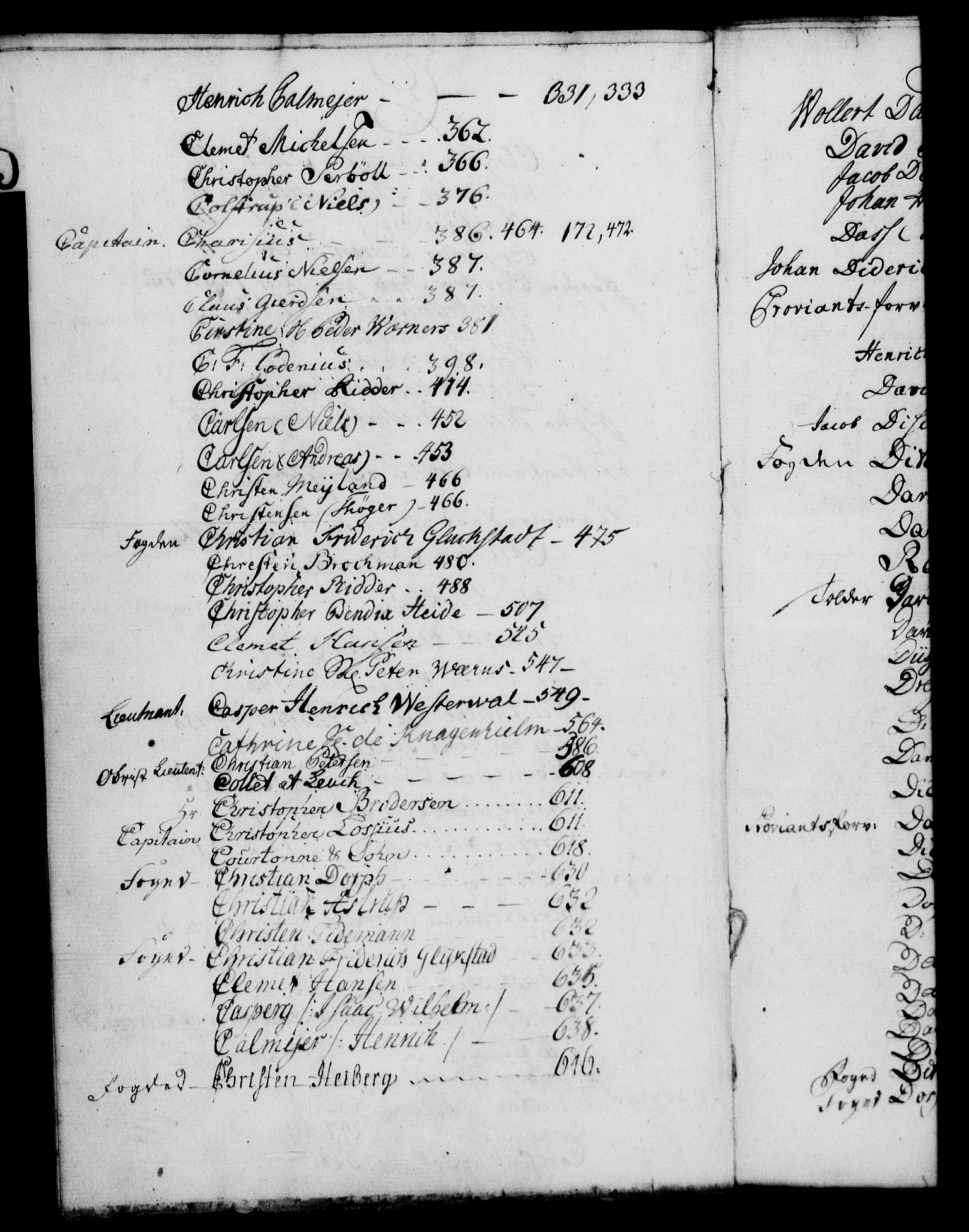 Rentekammeret, Kammerkanselliet, RA/EA-3111/G/Gh/Ghd/L0004: Kausjonsprotokoll med register (merket RK 53.42), 1745-1769