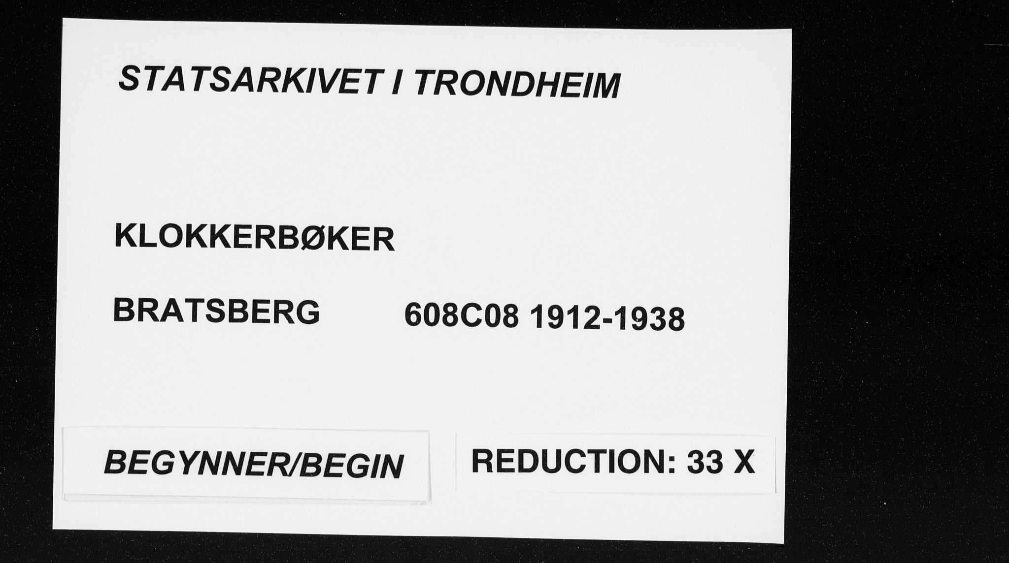 Ministerialprotokoller, klokkerbøker og fødselsregistre - Sør-Trøndelag, AV/SAT-A-1456/608/L0342: Klokkerbok nr. 608C08, 1912-1938