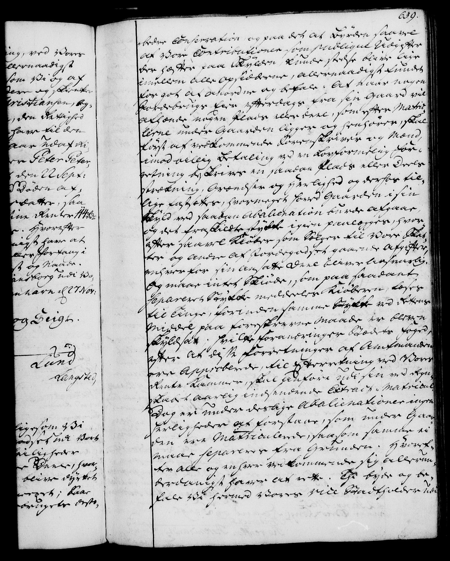 Rentekammeret, Kammerkanselliet, RA/EA-3111/G/Gg/Gga/L0007: Norsk ekspedisjonsprotokoll med register (merket RK 53.7), 1759-1768, s. 639