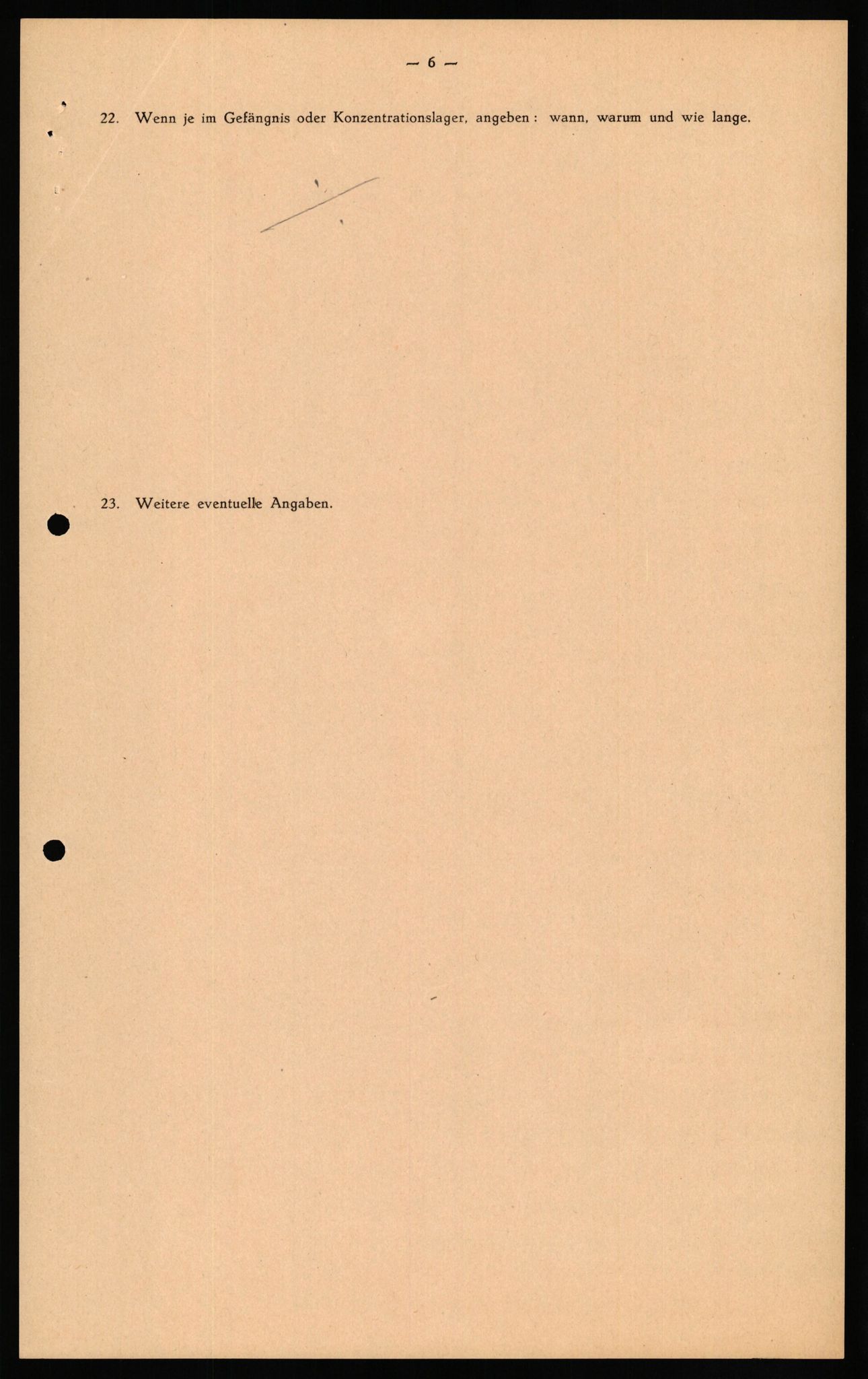Forsvaret, Forsvarets overkommando II, AV/RA-RAFA-3915/D/Db/L0026: CI Questionaires. Tyske okkupasjonsstyrker i Norge. Tyskere., 1945-1946, s. 12