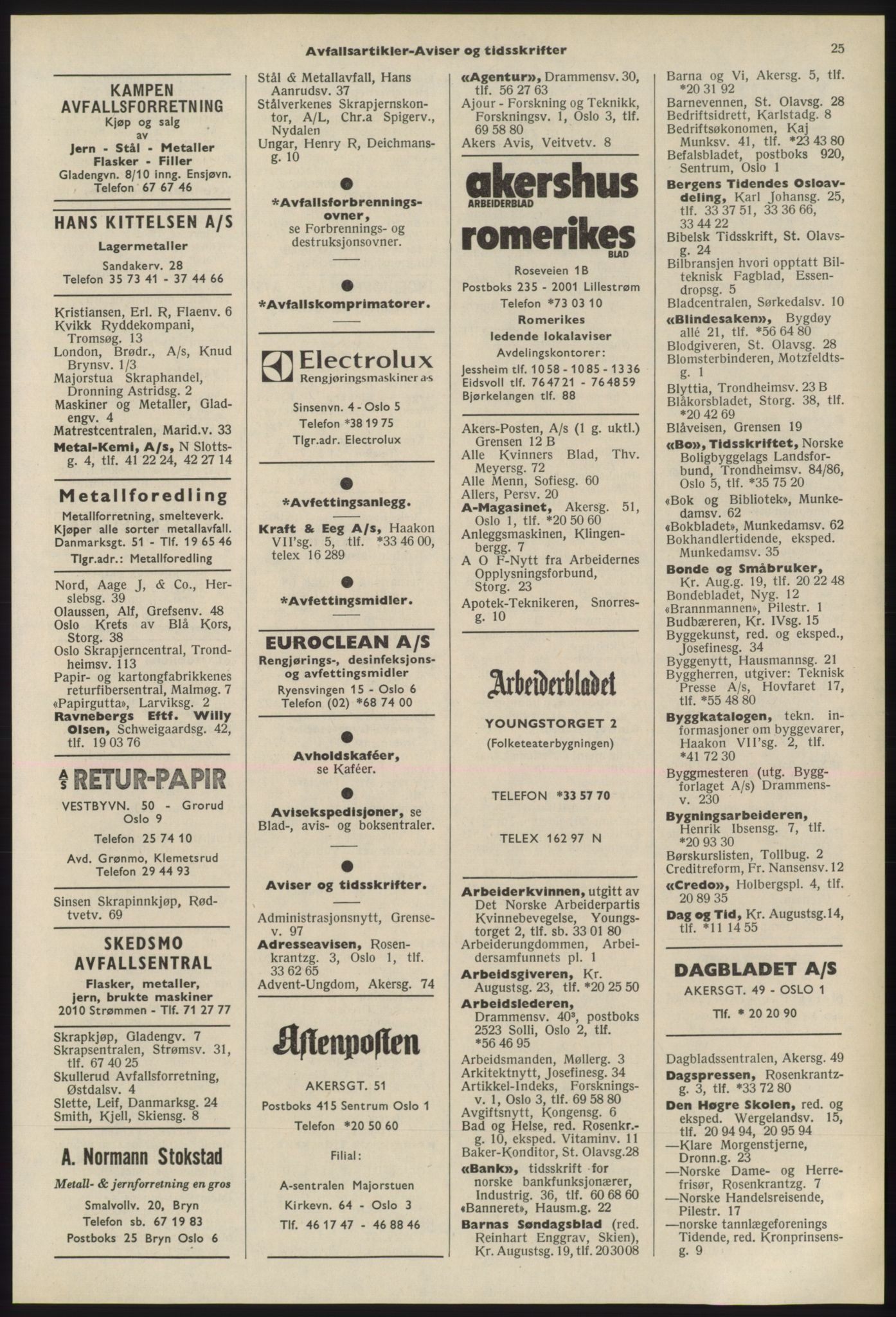 Kristiania/Oslo adressebok, PUBL/-, 1975-1976, s. 25