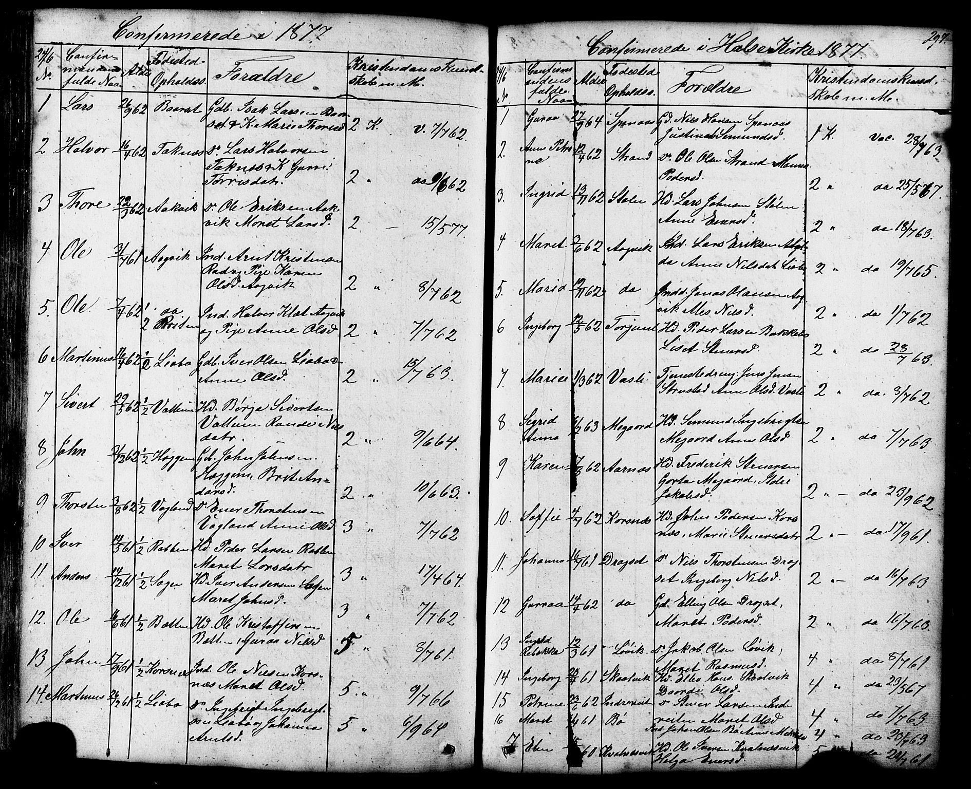 Ministerialprotokoller, klokkerbøker og fødselsregistre - Møre og Romsdal, AV/SAT-A-1454/576/L0890: Klokkerbok nr. 576C01, 1837-1908, s. 297