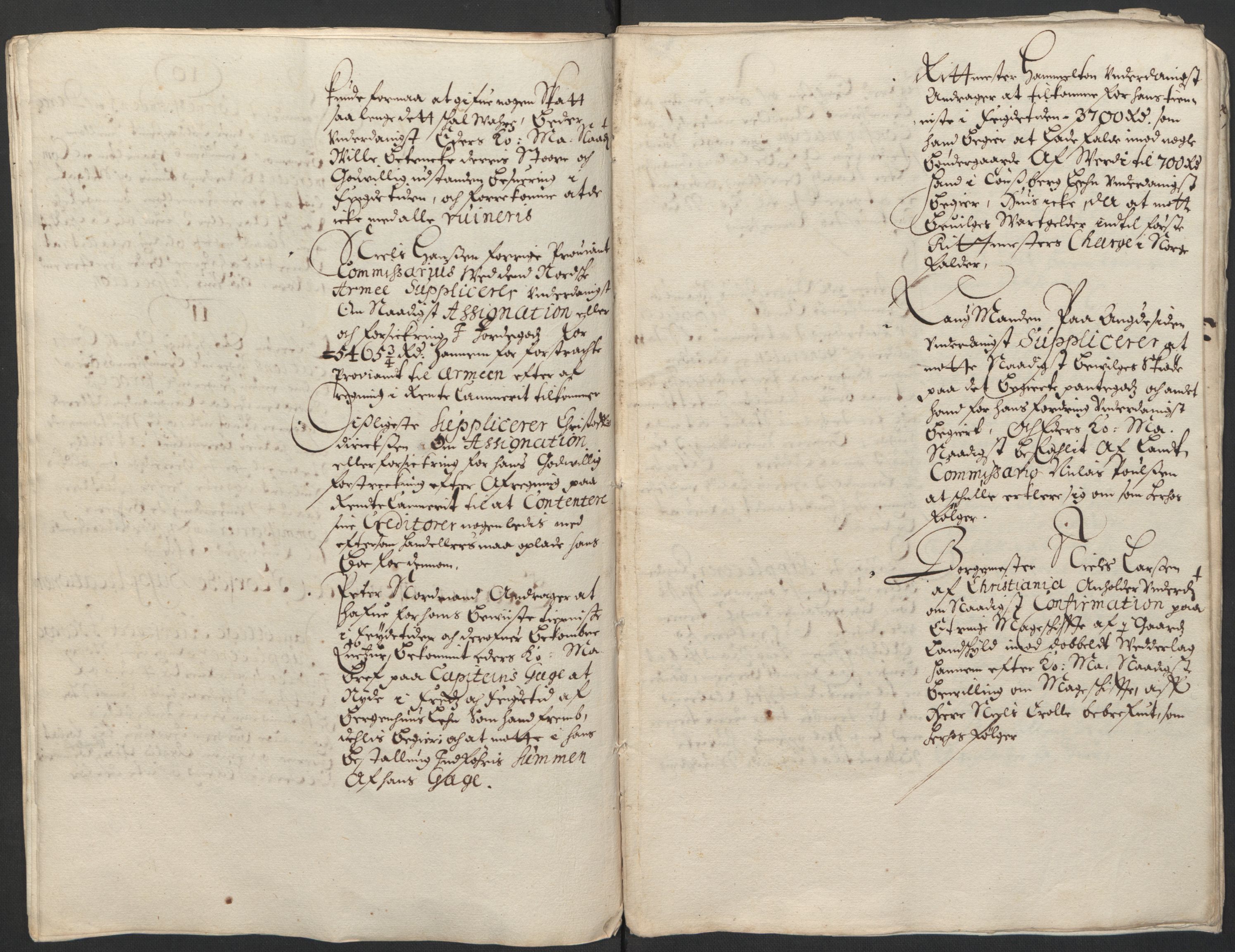 Rentekammeret inntil 1814, Realistisk ordnet avdeling, AV/RA-EA-4070/L/L0001/0002: Rentekammerdokumentene vedrørende Landkommissariatet, Landkommisjonen og skattene i Norge. Landkommissarienes relasjoner: / Forestillinger, memorialer etc., 1660-1661