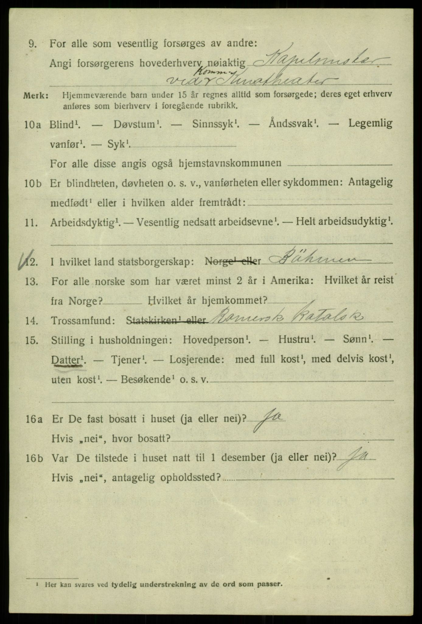 SAB, Folketelling 1920 for 1301 Bergen kjøpstad, 1920, s. 66025