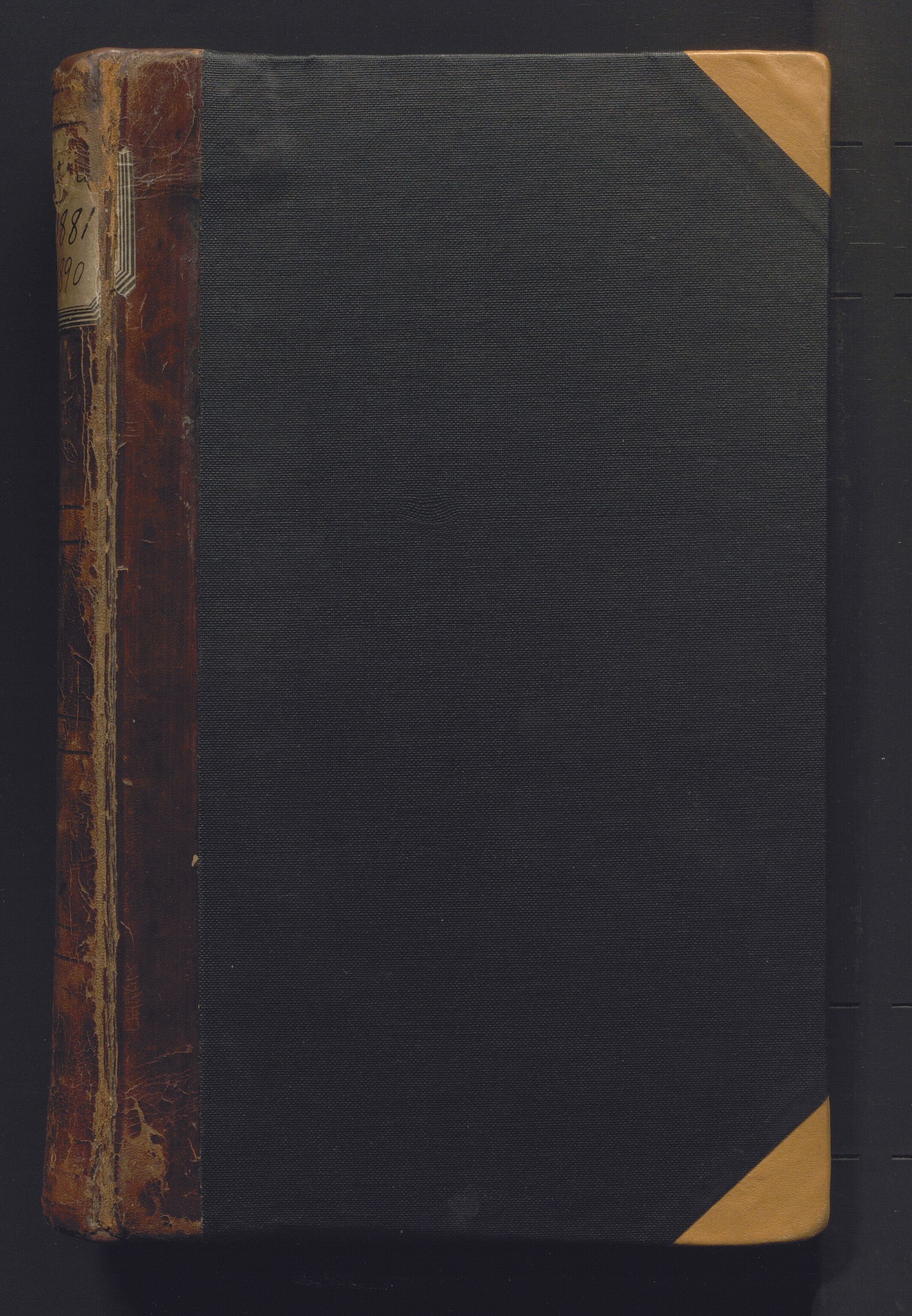 Bergen Magistrat, BBA/A-0651/A/Ac/L0007: Bergens Raadstue Protocol., 1881-1890